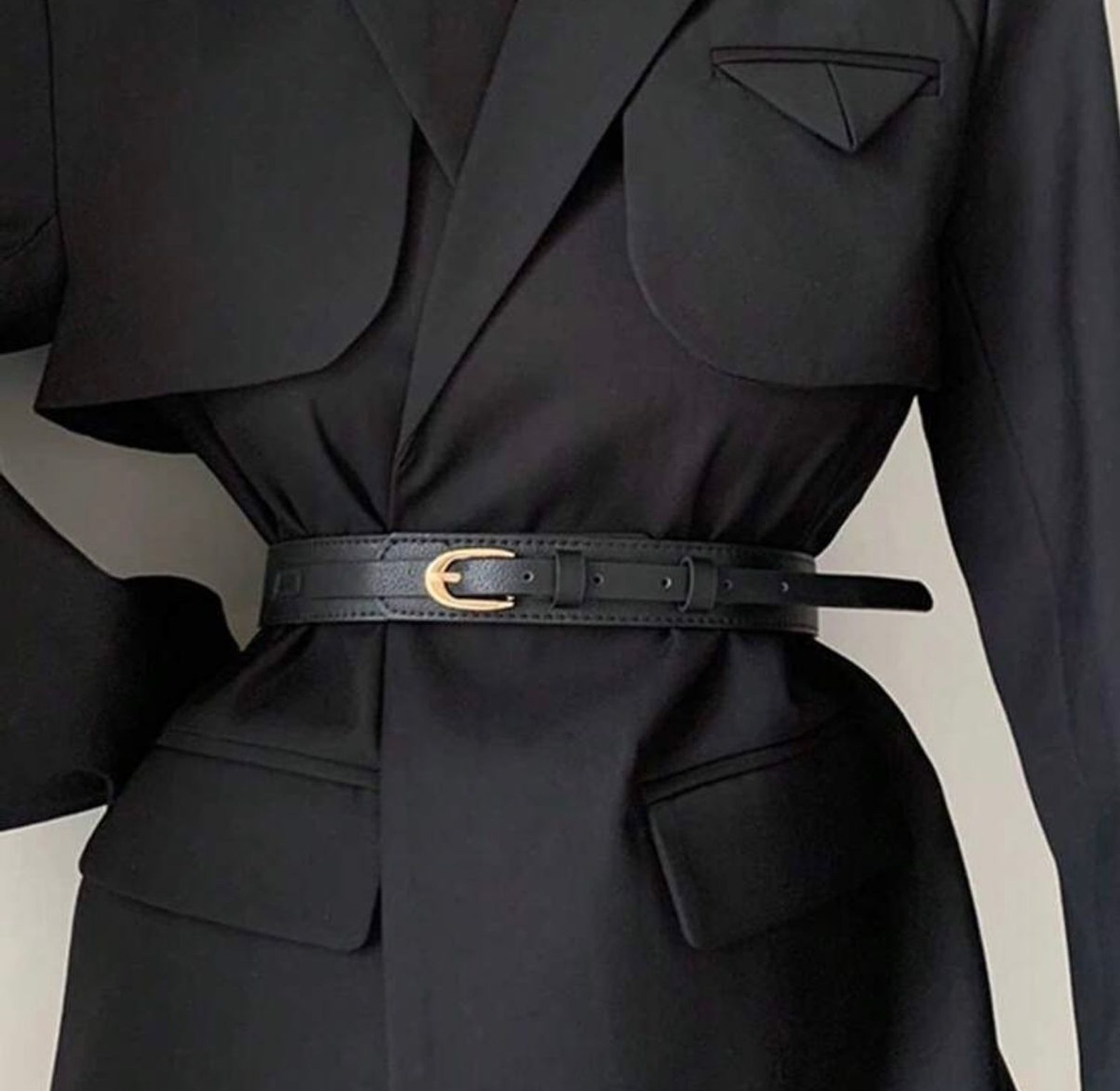 Wide Waist Wrap Belt image