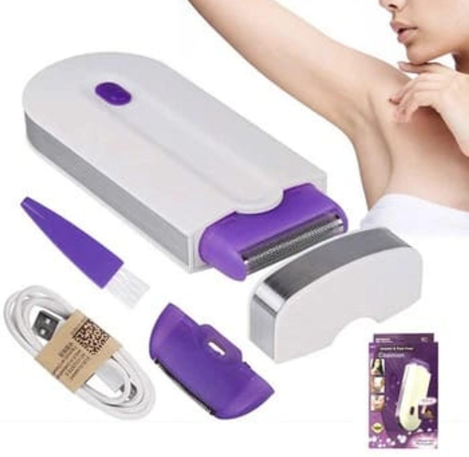  Generic USB Rechargeable Epilator & Shaver  image