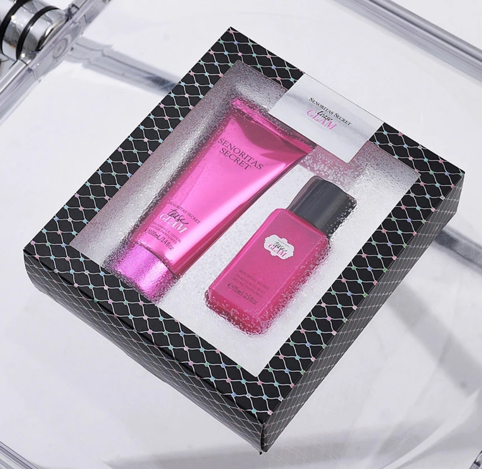 Senoritas Secret Tease Glam Perfume Gift Set with 100ml  Fragrance Lotion & 75ml Perfume  image