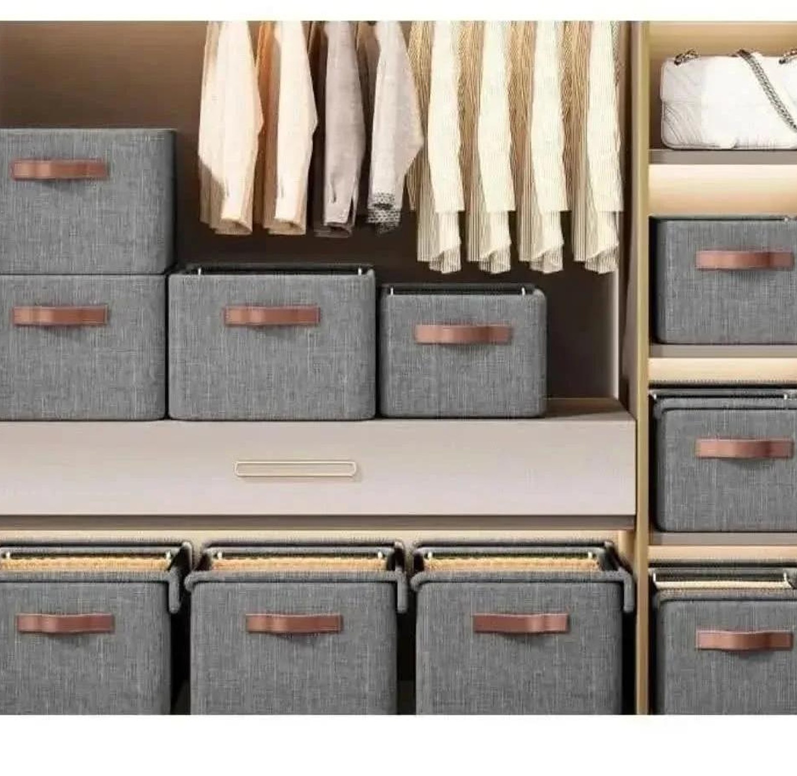 Foldable Closet Organizer with a PVC Cover image