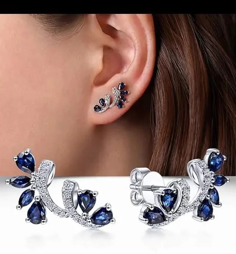 Blue studs image