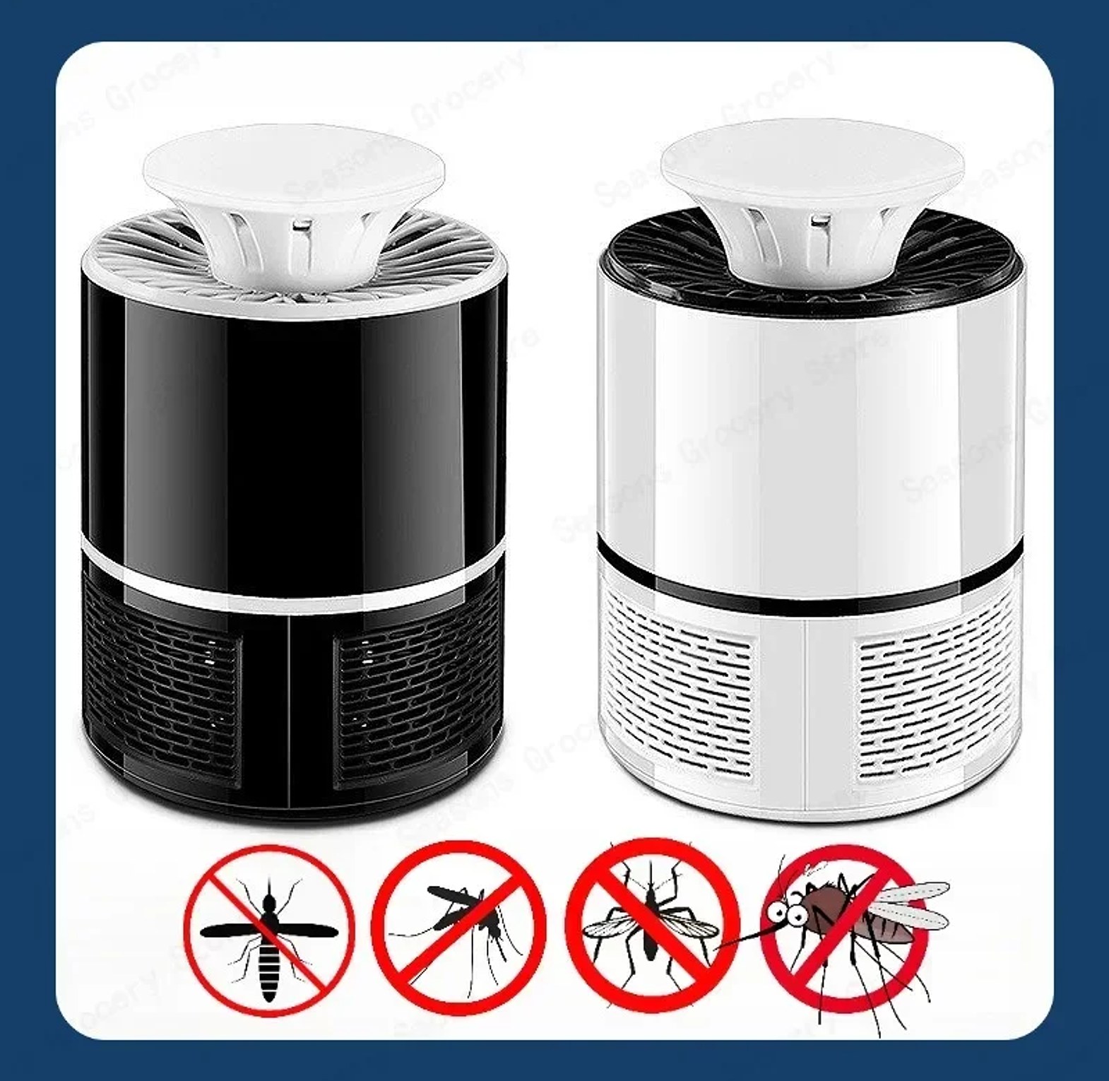 Silent Electric Mosquito Killer Lamp UV LED Fly Trap & Bug Zapper for Home & Office - Chemical-Free Insect Control Nairobi Kenya image