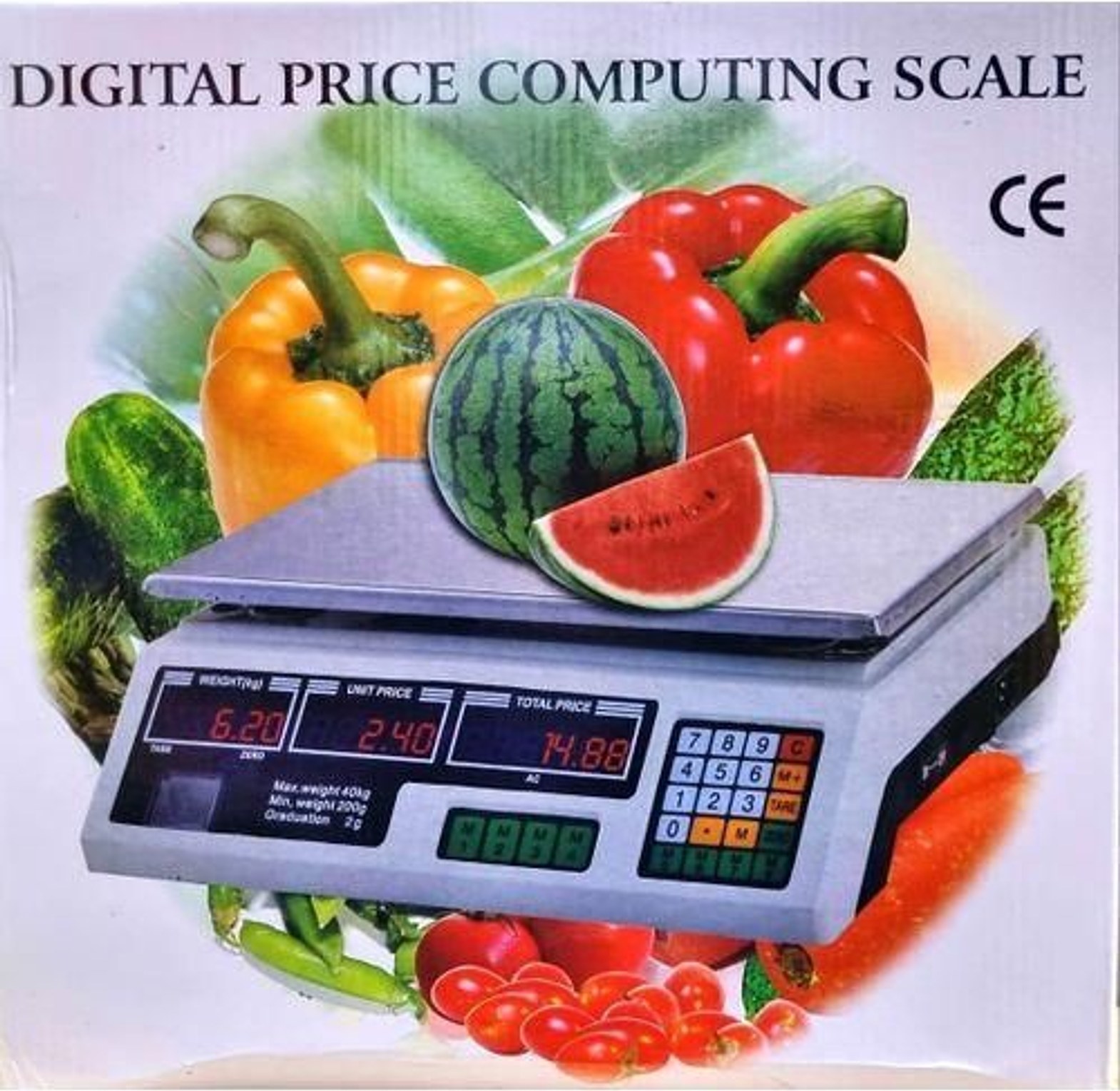 ACS 40kg Armless Digital Computing Scale image