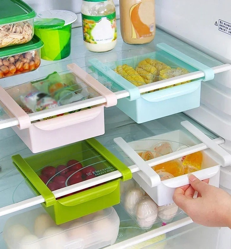 Refrigerator Multifunctional Storage Box Fridge Organizer image