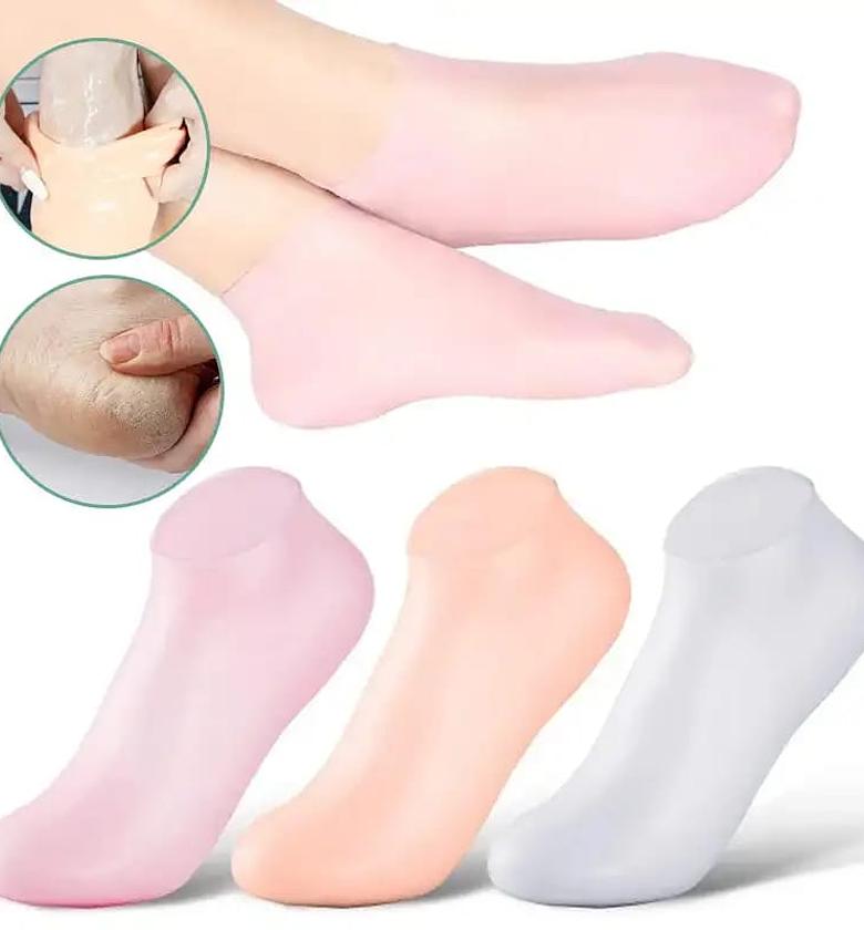 Pair of Moisturizing Gel Socks image