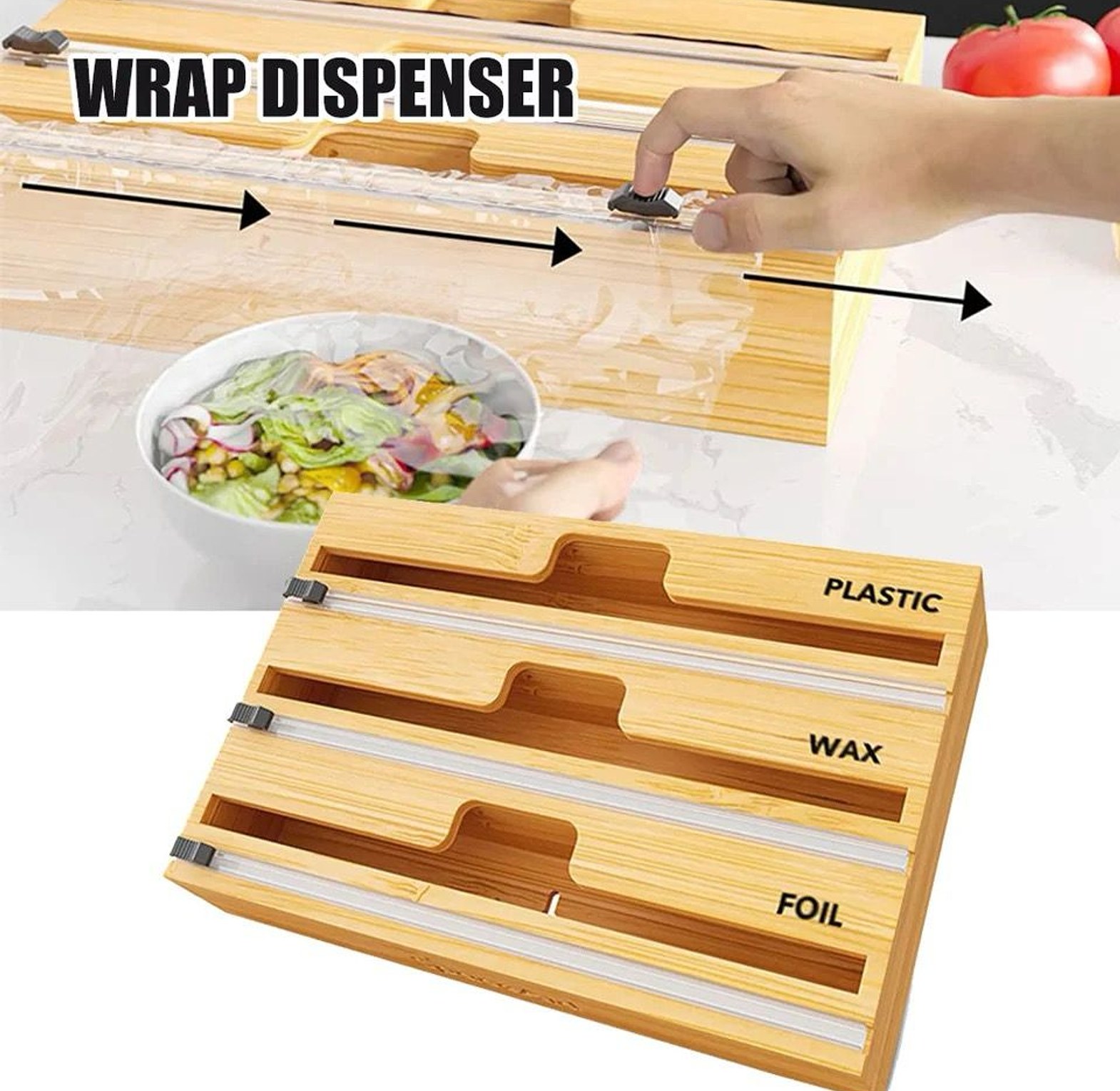 3-Layer Aluminum Foil Wrap Dispenser image