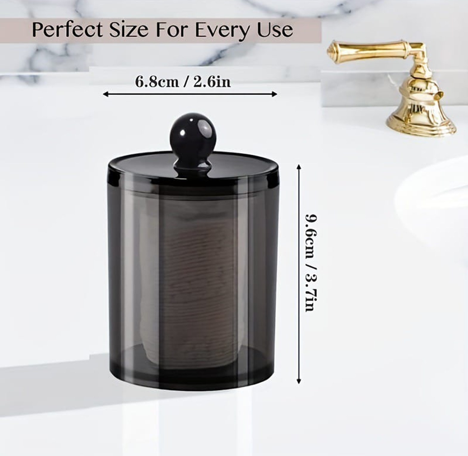 Plastic Black Storage Dispenser image
