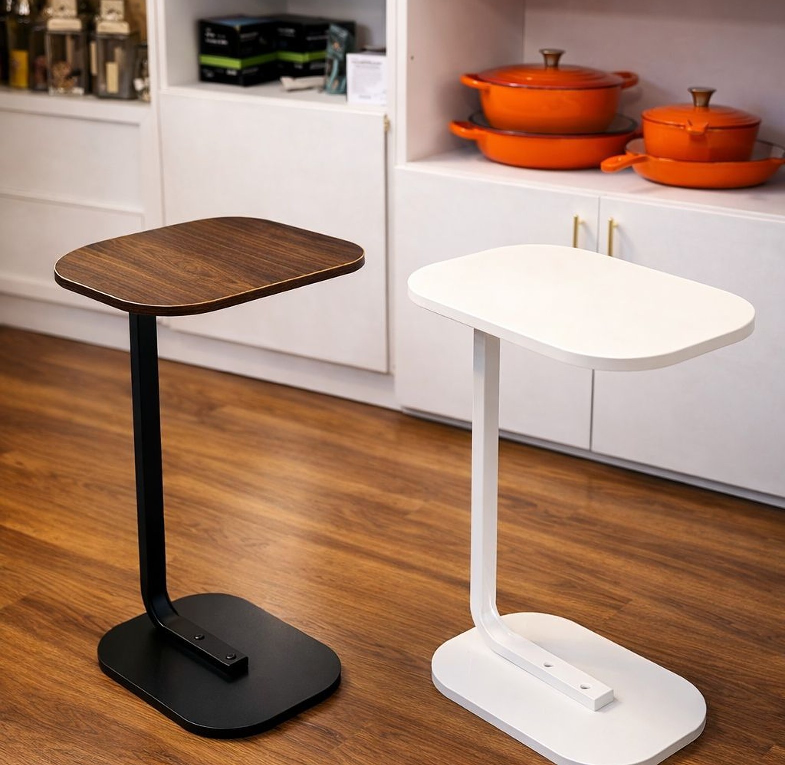 Movable Solid Wood Side Stool image