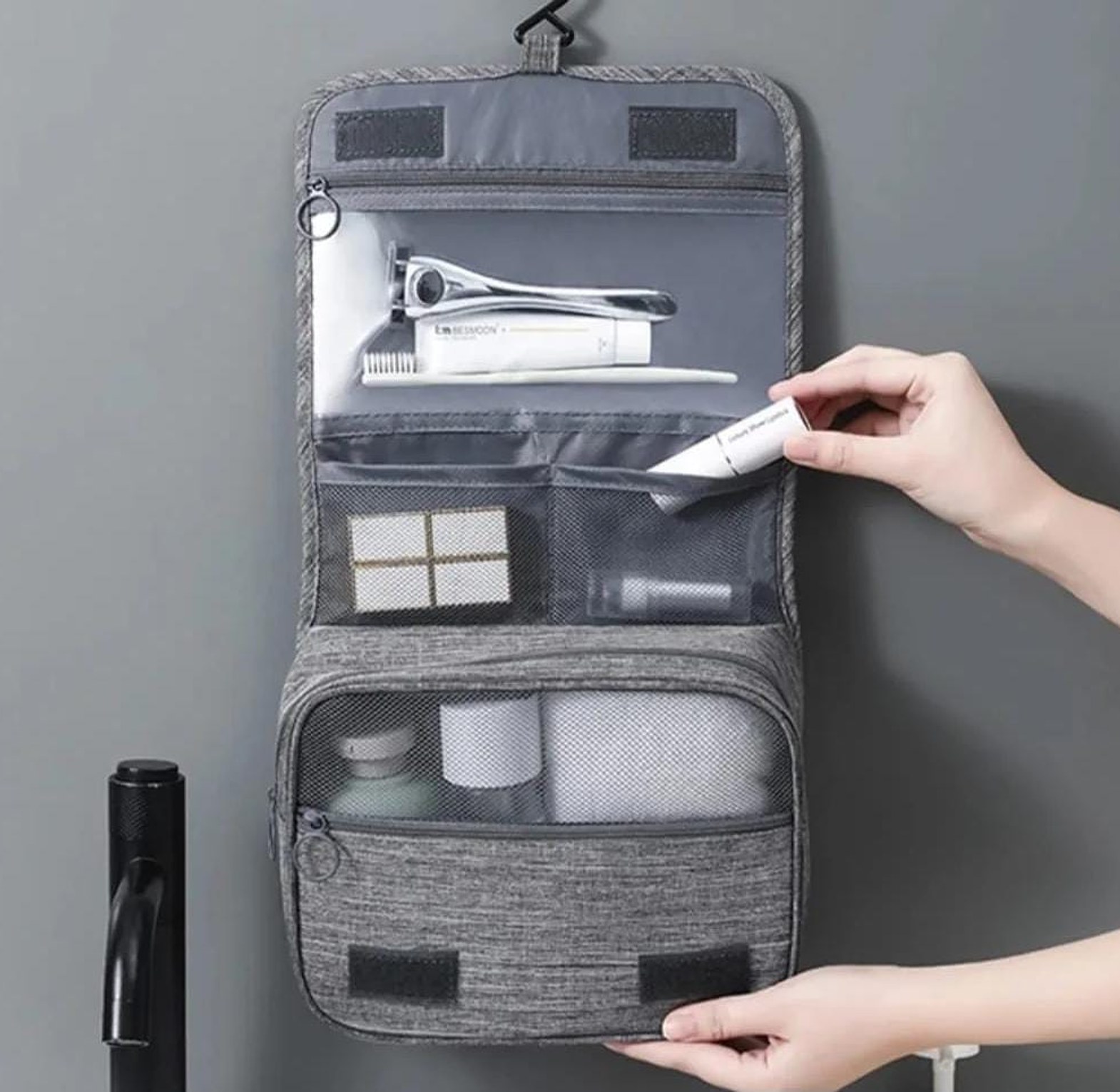 Portable Mini Cosmetic & Toiletry Travel Bag image