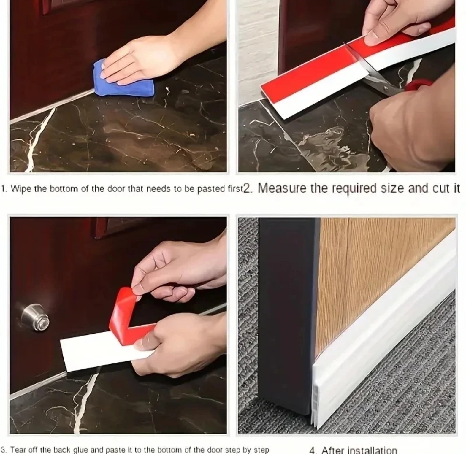 Door Bottom Sealing Strip image