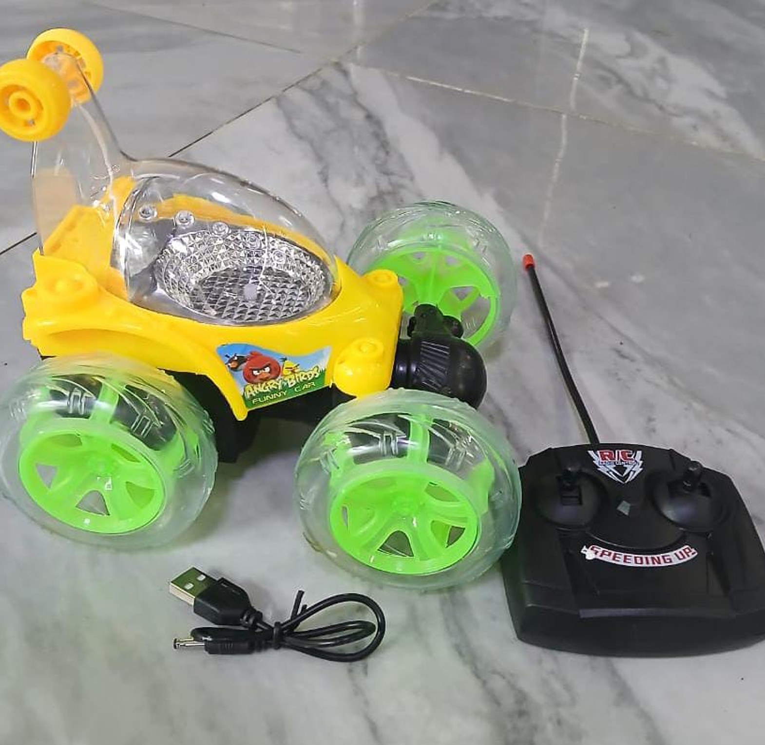 Toy Car Cartoon Theme  Rechargeable Battery Car. PLS WATCH THE VIDEO BELOW image