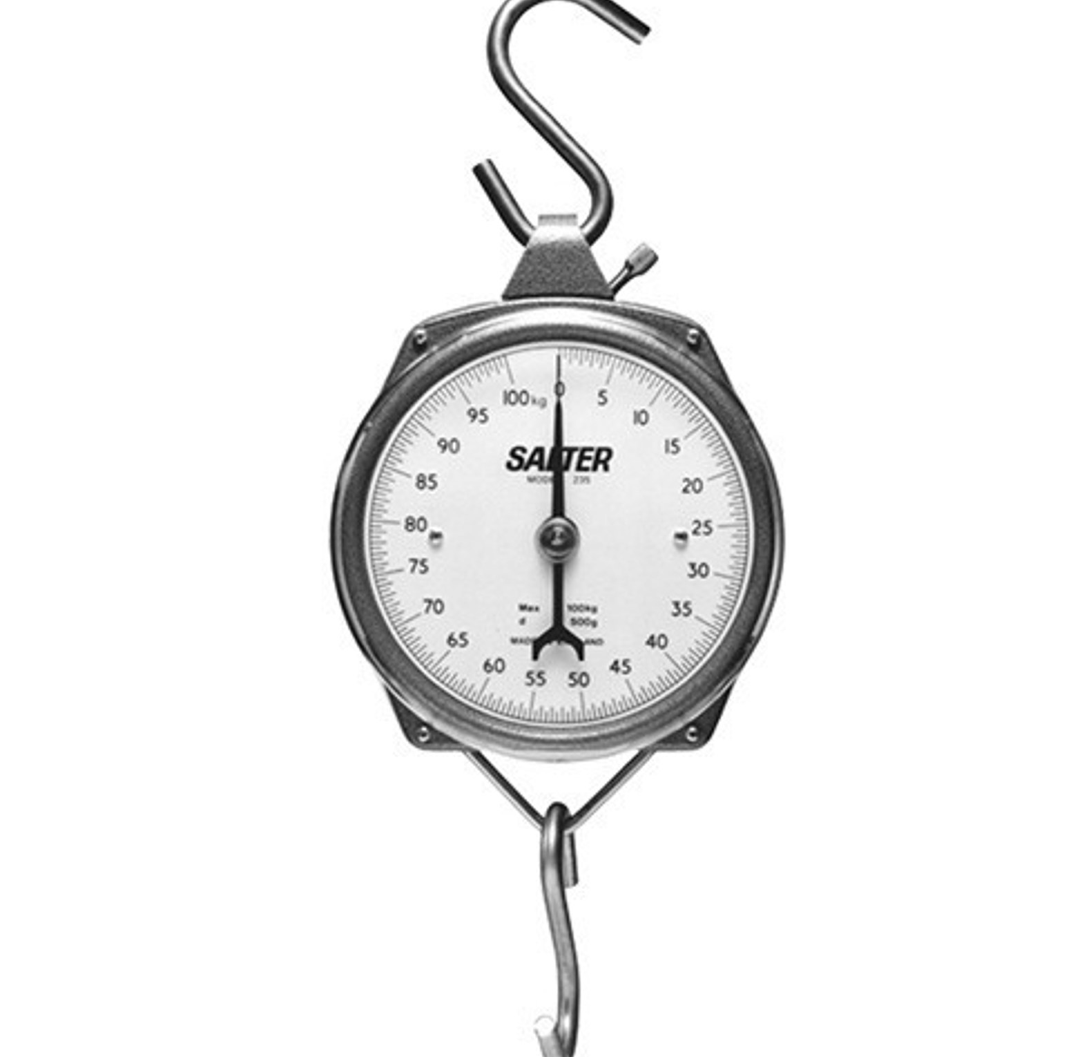 Small salter hanging scale image