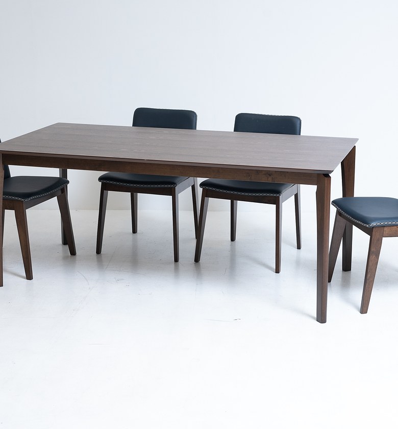 TABLE DINING WITH 4 CHAIR image