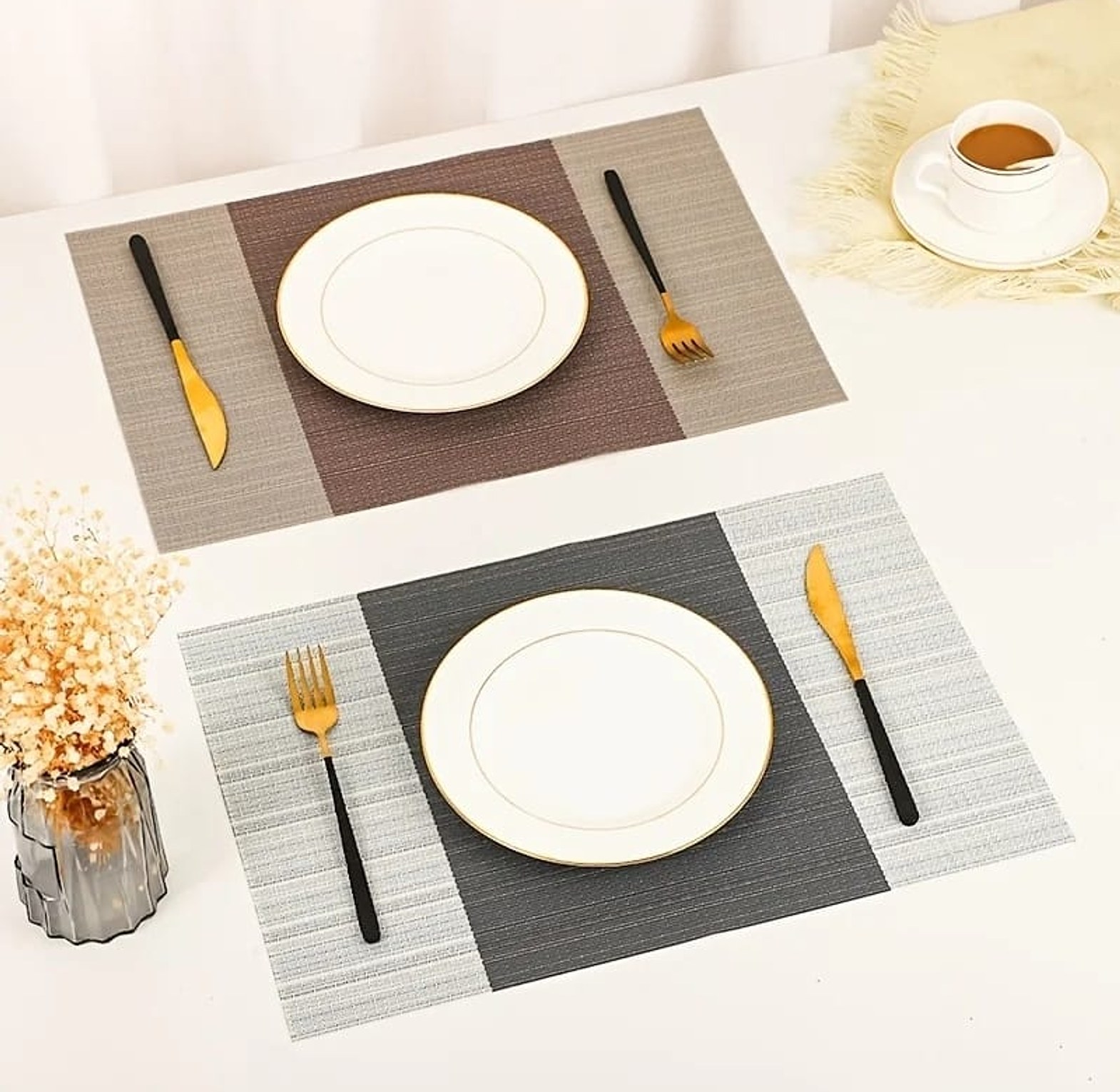 6pcs pvc  table mats  image