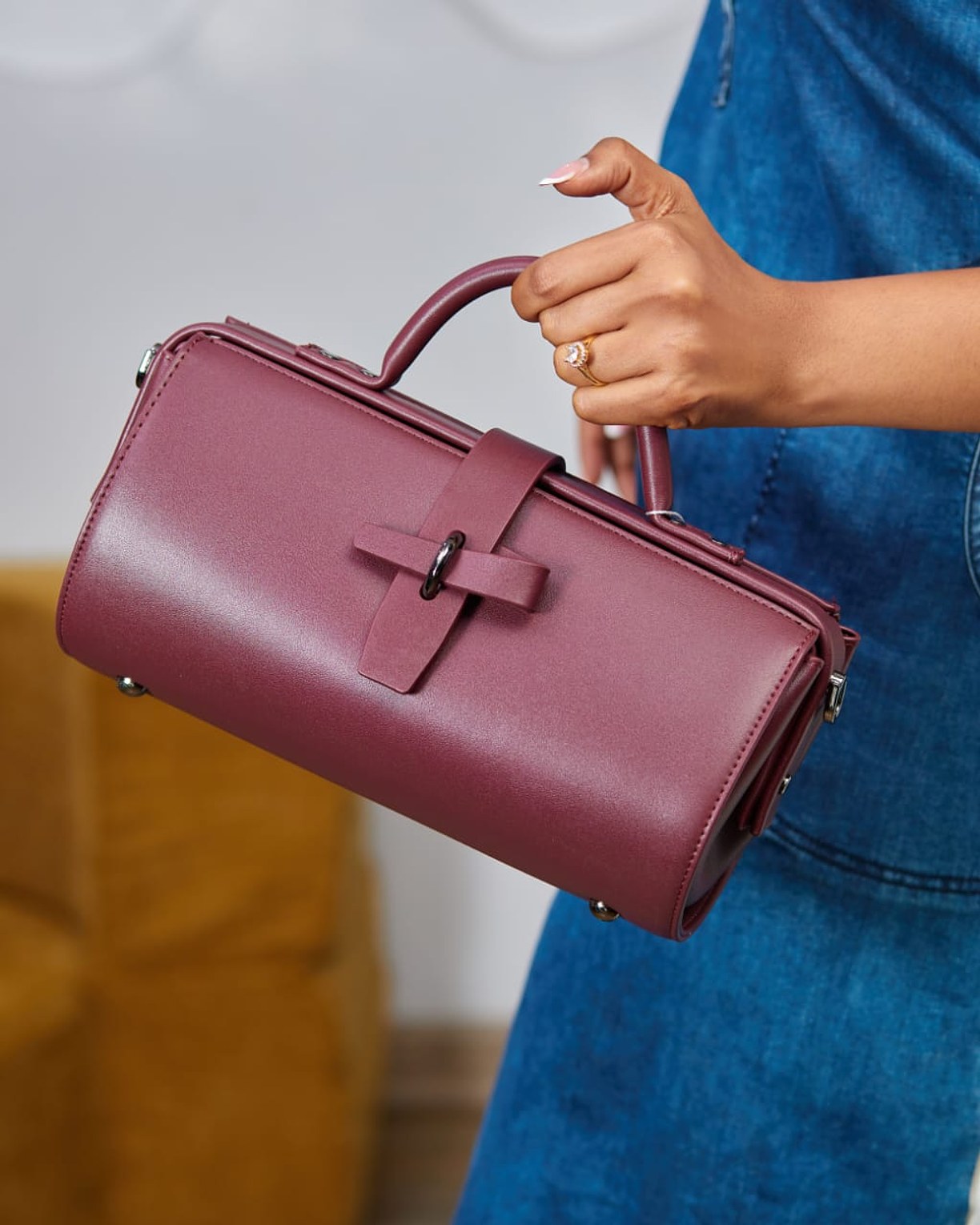 Premium Genuine Leather Handbag image