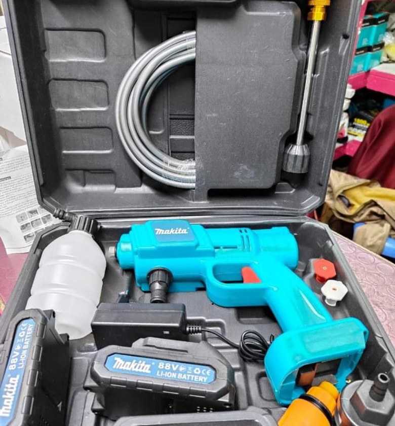  Makita 88Vf Cordless Pressure Washer Cordless Car Wash Spray Gun Commercial washer gun image