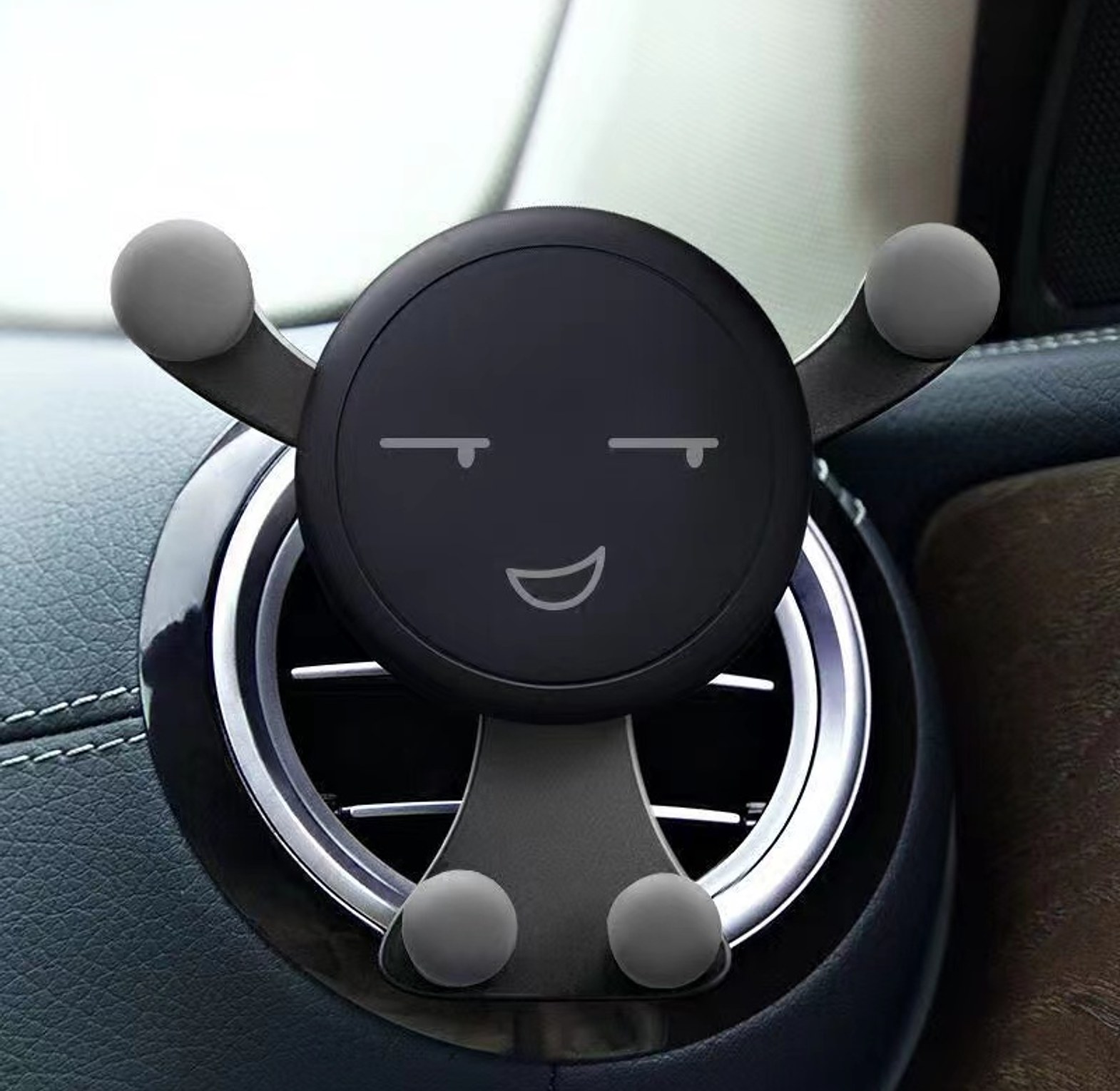 Universal Car Phone Holder Air Vent Mount for Easy GPS Navigation image