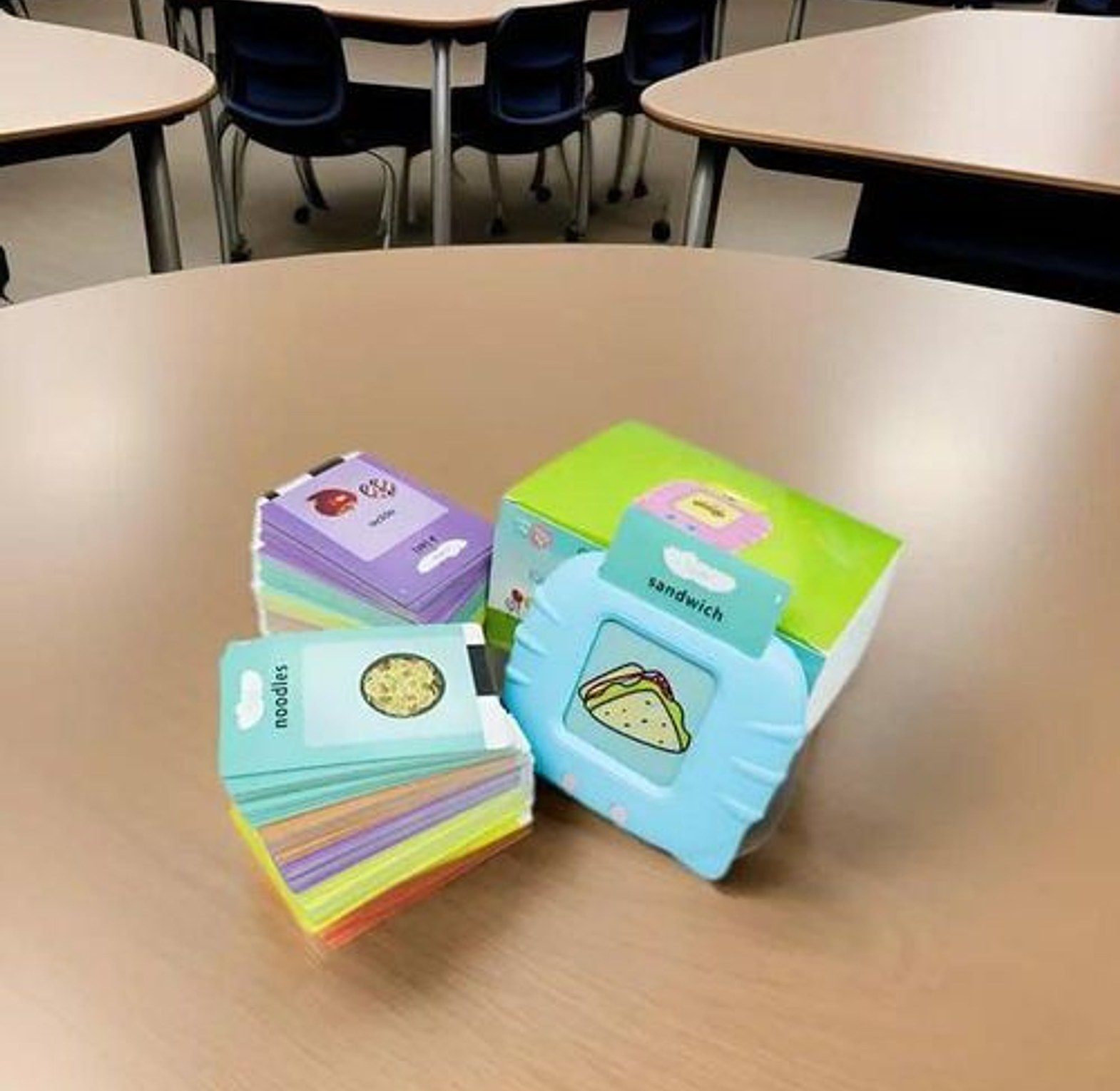 Learning Flash Cards for Toddlers flashing cards flash cards talking cards speech development cards for kids image