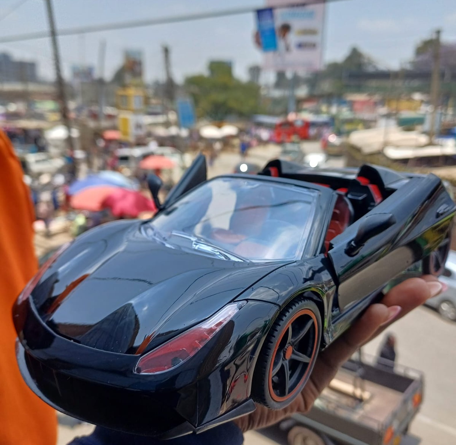 1:36 Ferrari  convertible rechargeable Ideal Birthday Gift image
