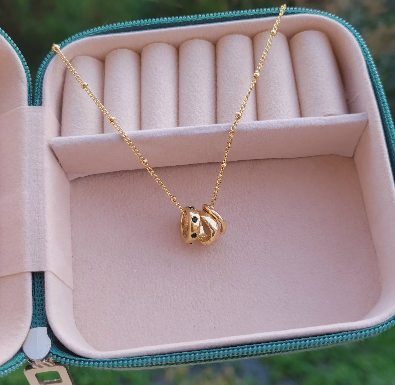 Ring stack necklace  image