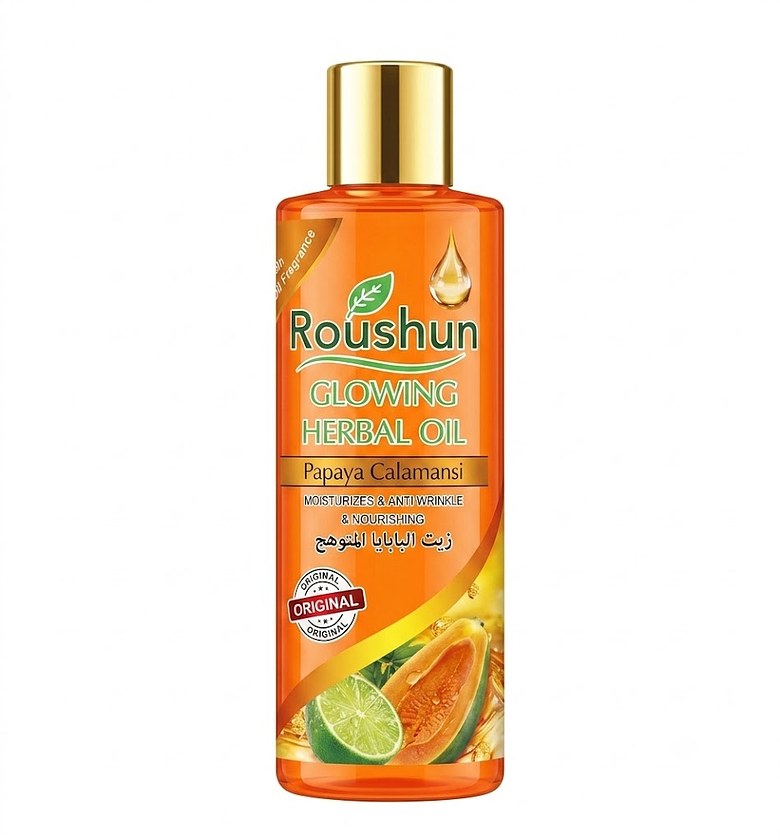 Roushun glowing herbal oil papaya calamansi image