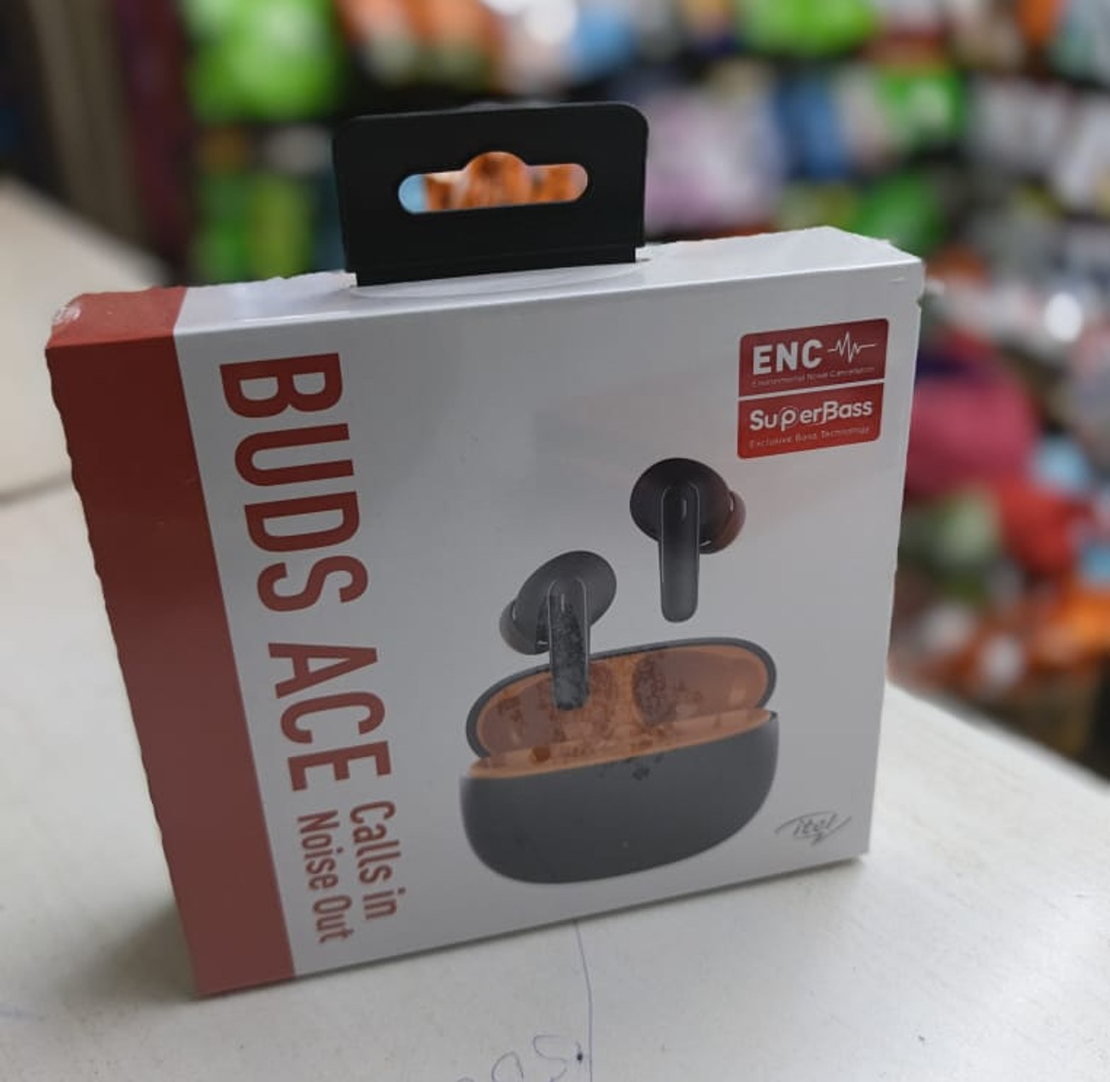 Oraimo BoomPop 2S ENC Over-Ear Wireless Headphones (Model: OHP-610S).  image
