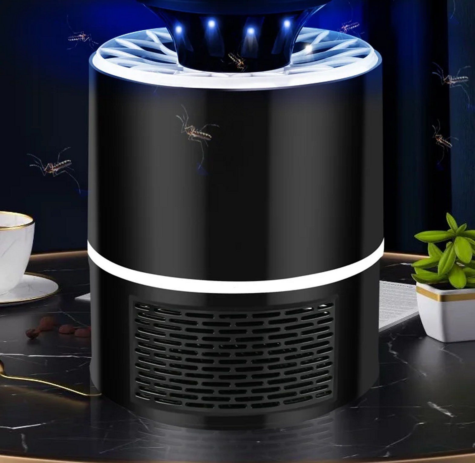Silent Electric Mosquito Killer Lamp UV LED Fly Trap & Bug Zapper for Home & Office - Chemical-Free Insect Control Nairobi Kenya image
