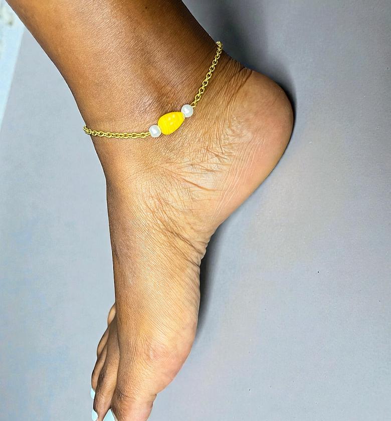 Alemagou Brass Anklets image
