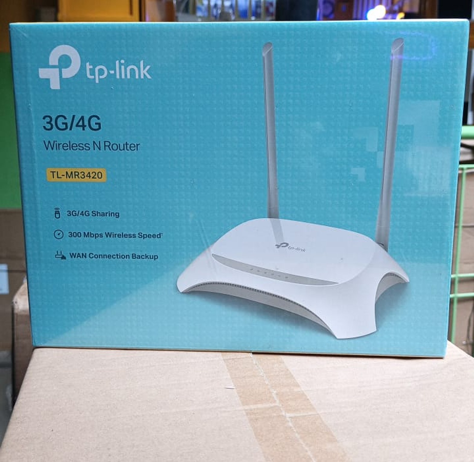  TP-Link TL-MR3420 3G/4G Wireless N Router. image