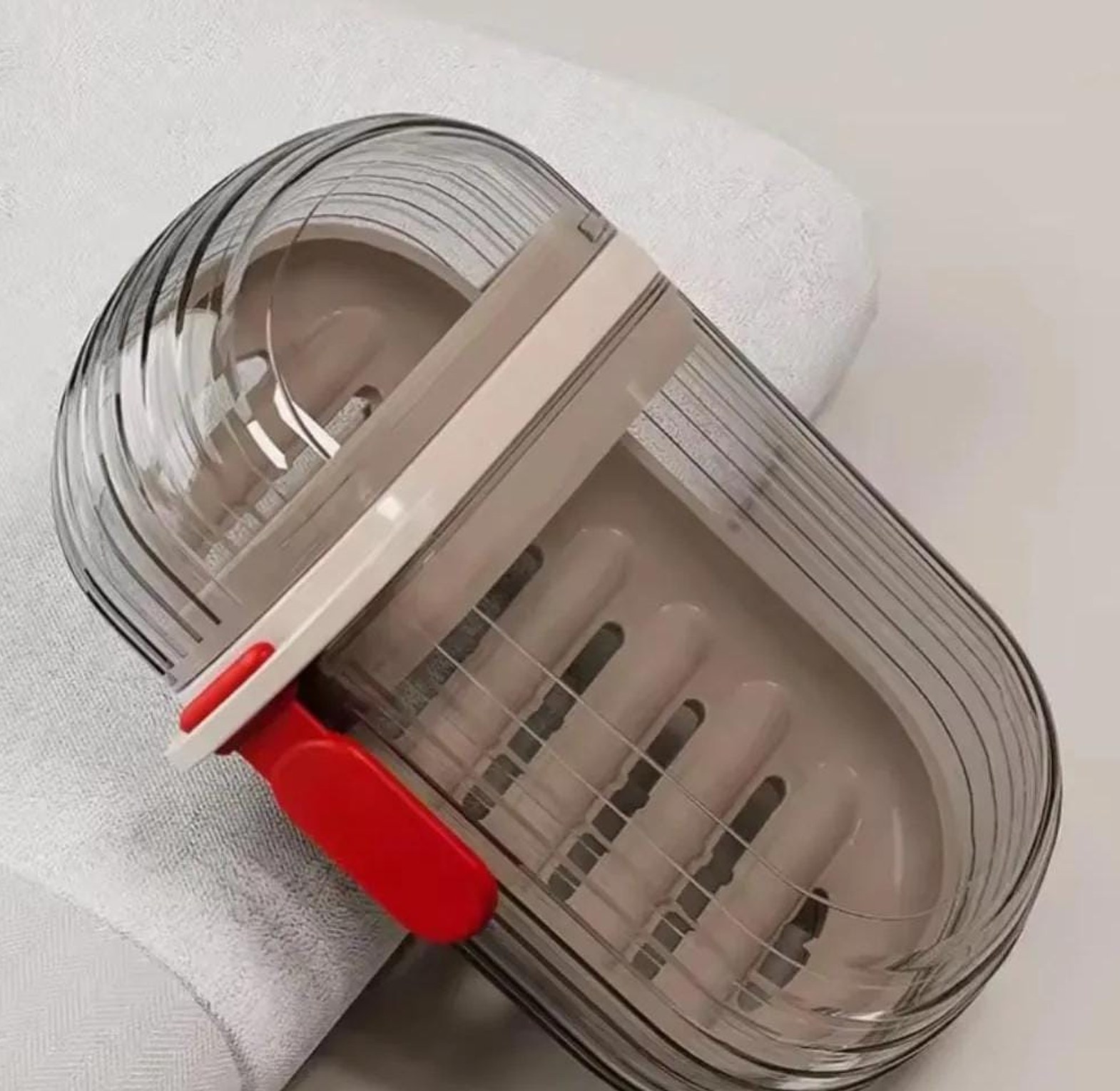 Portable travel soap holder  image