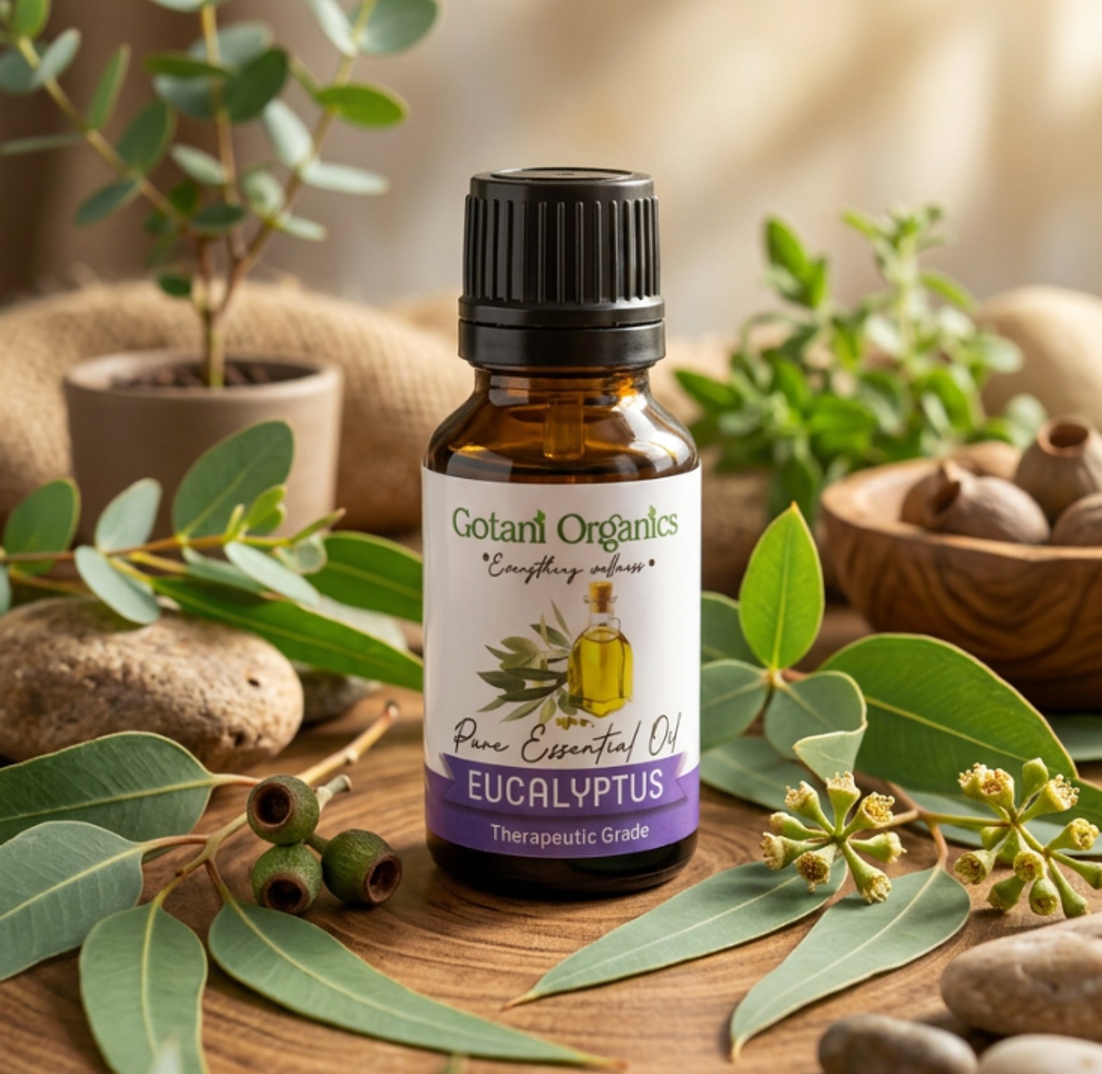 Eucalyptus essential oil image