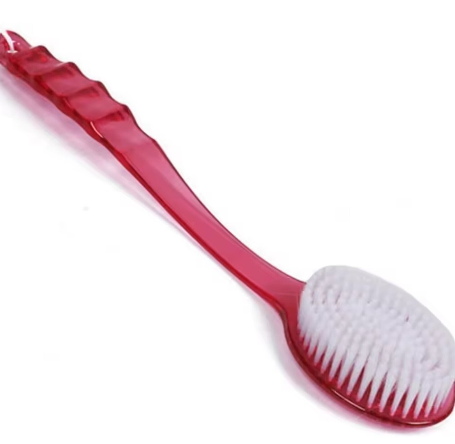 Long Handle Back Scrubber Shower Brush for Deep Exfoliation & Body Massage - Soft Bristle Skin Scrubber for Men & Women image