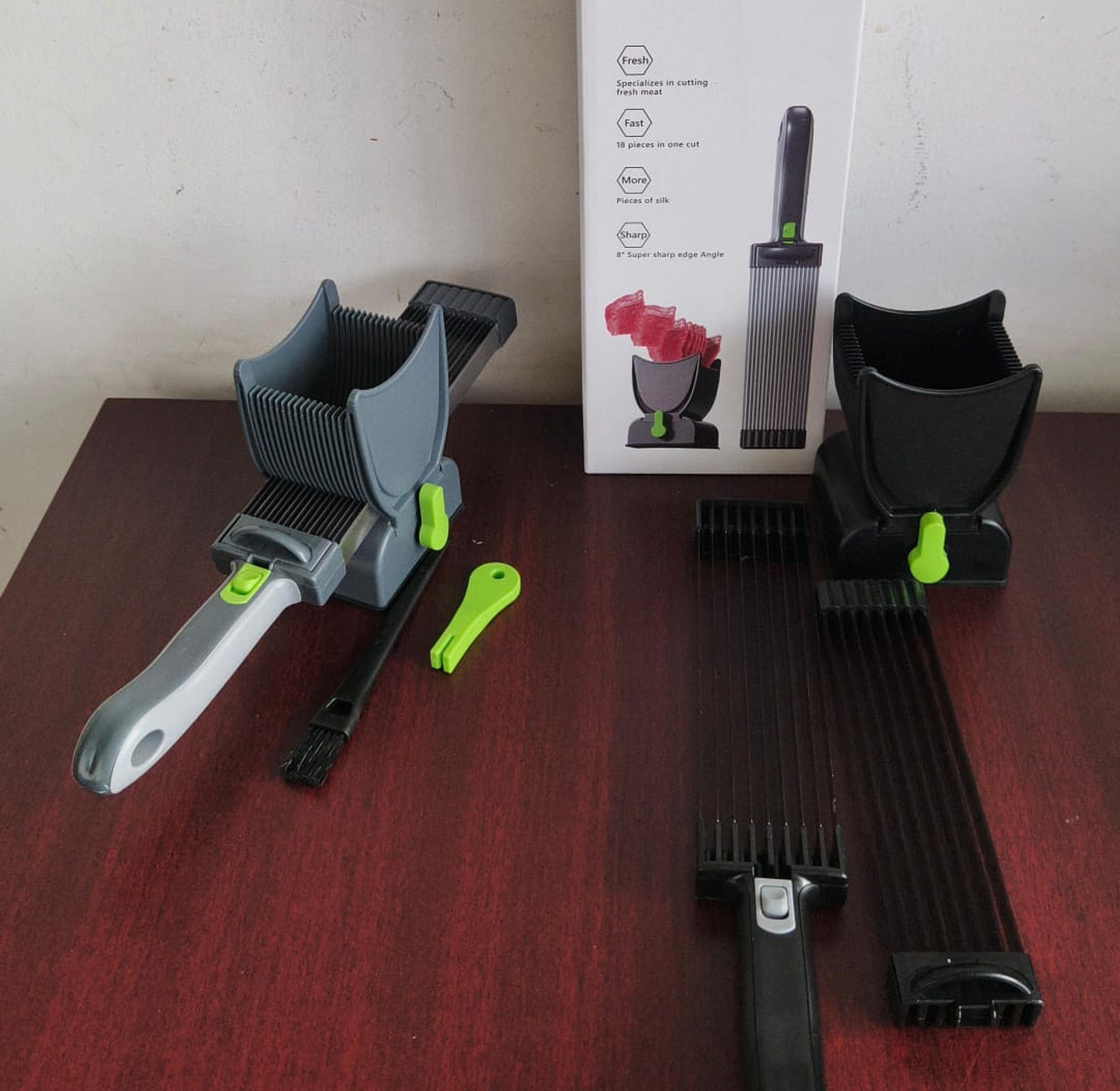 Multifunctional Meat Slicer & Strip Cutter - Precision Kitchen Tool for Home Chefs image