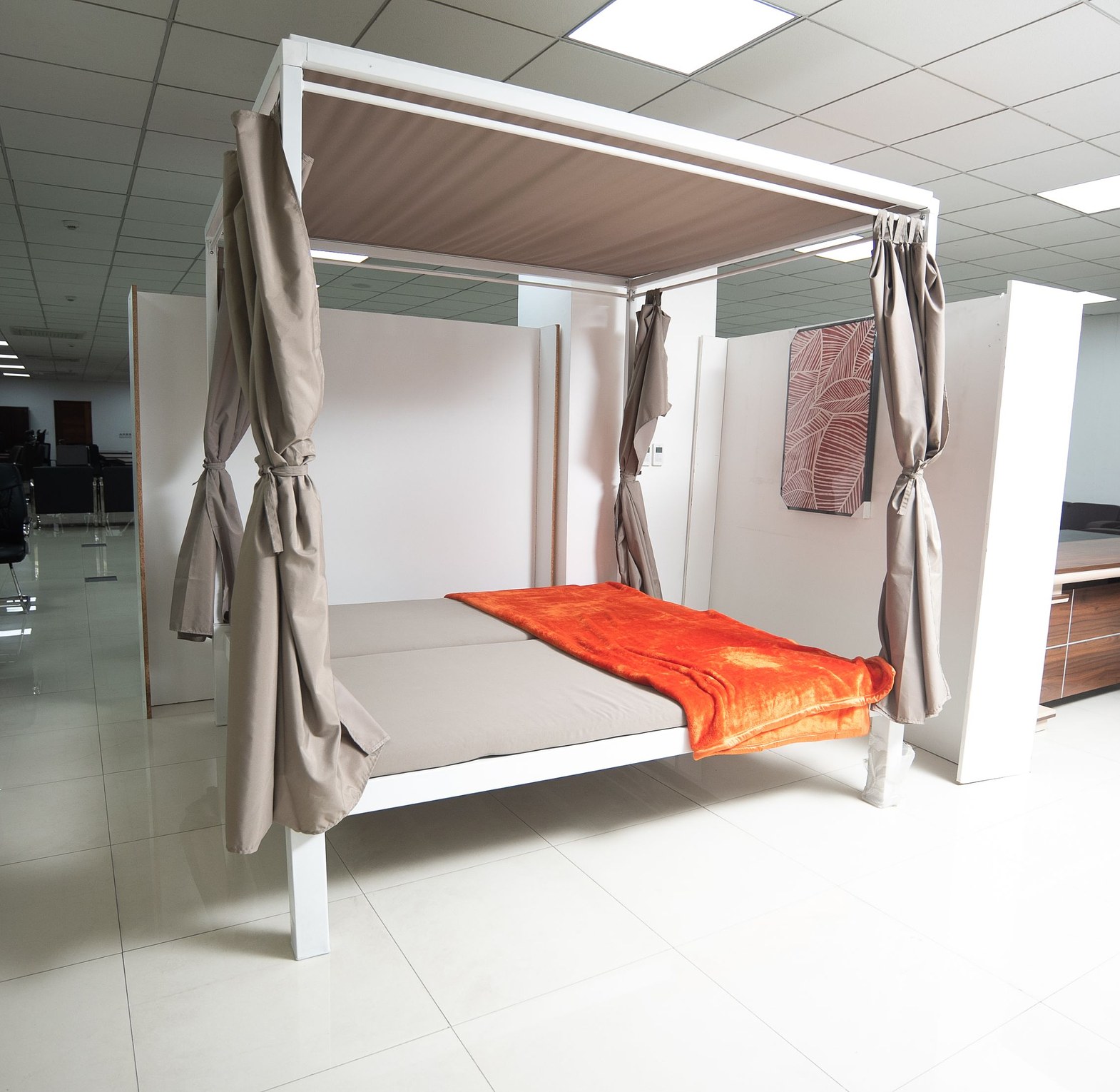 SUN BED 208X188X205 CM WI image