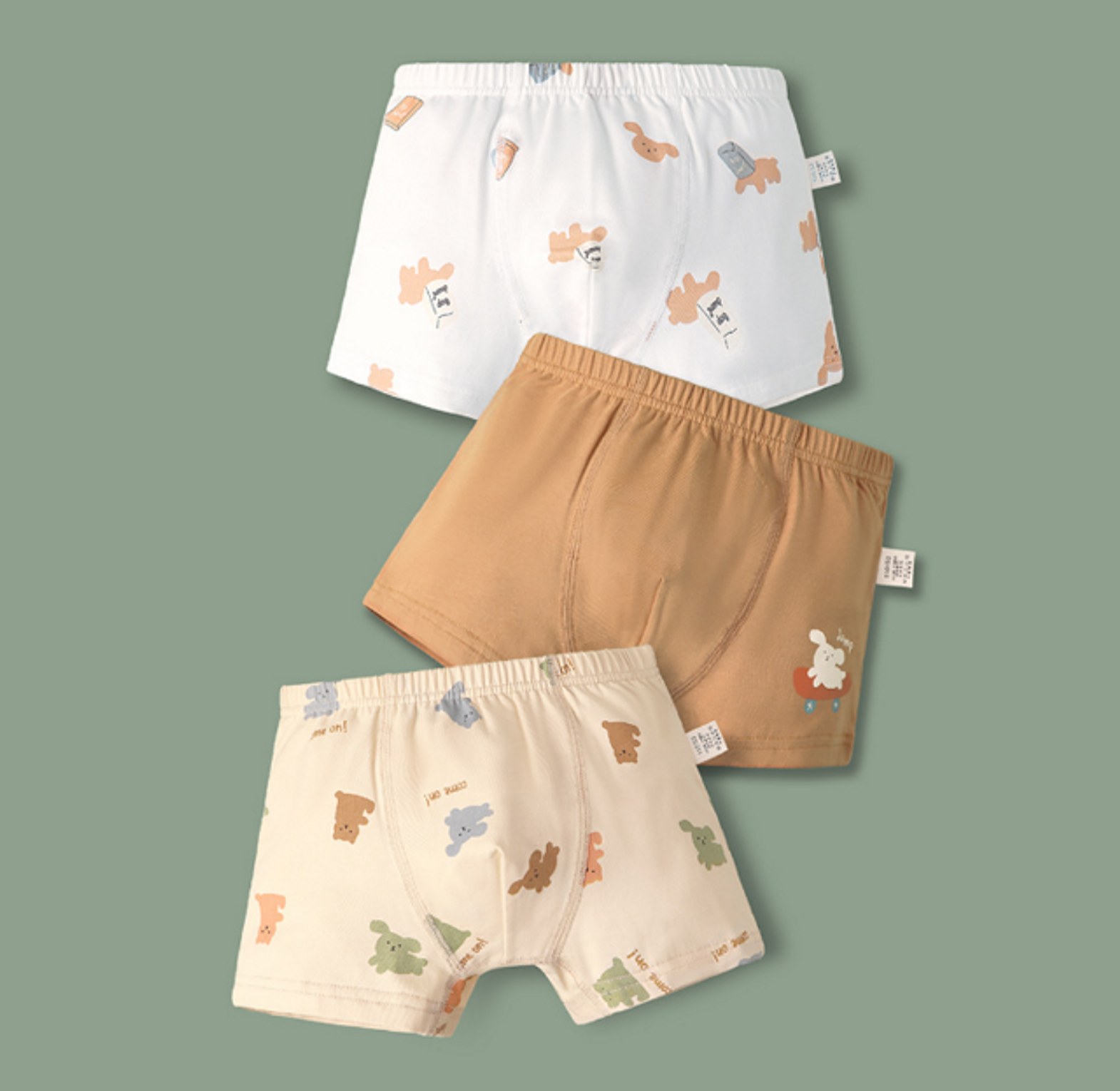 boys boxer brown bear image