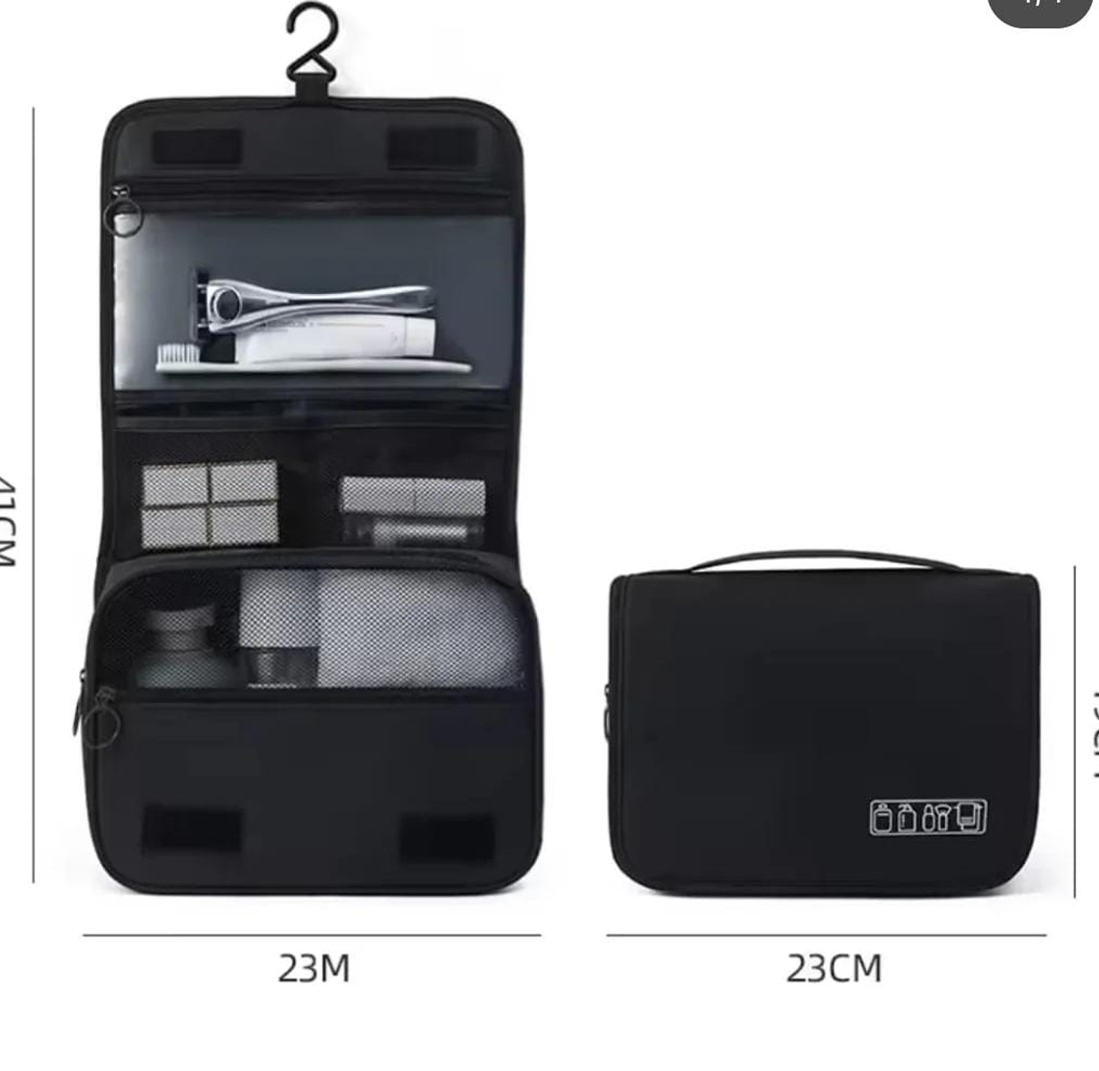 Portable Mini Cosmetic & Toiletry Travel Bag image