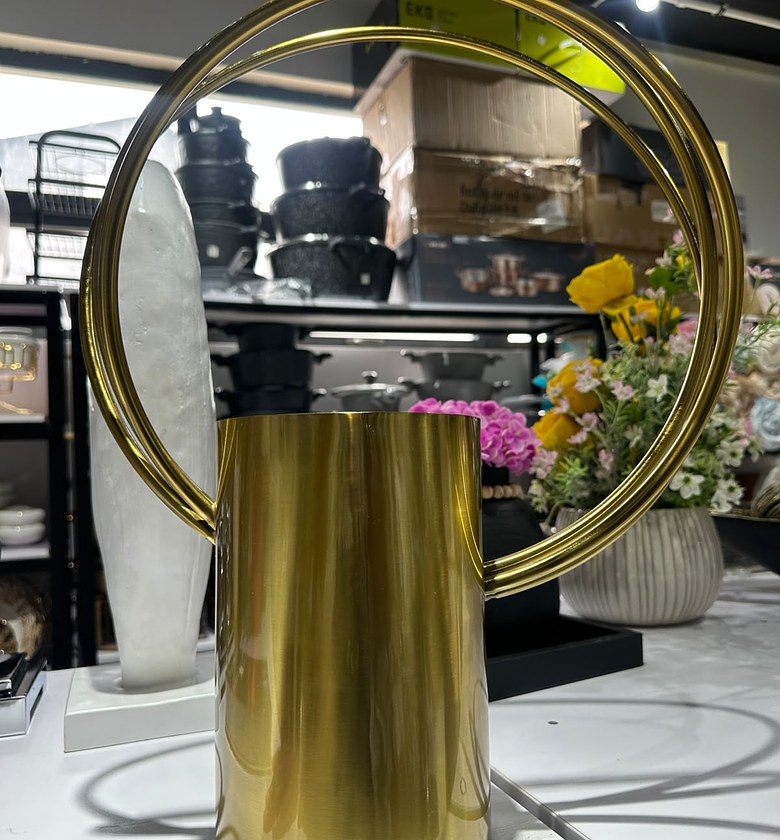 Golden Metal Craft Glass Set image