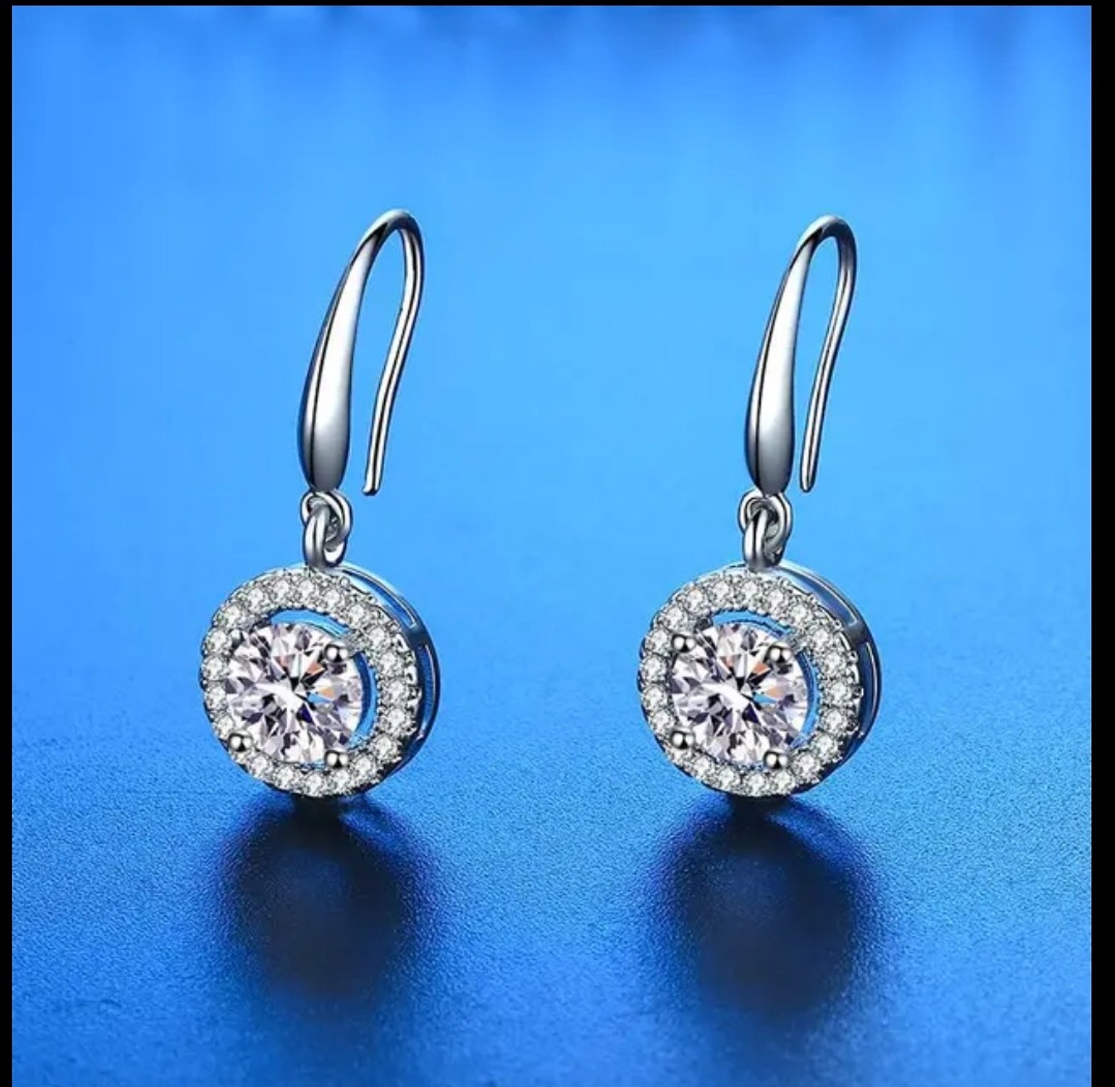 Silver Plated, Zirconia Earrings image