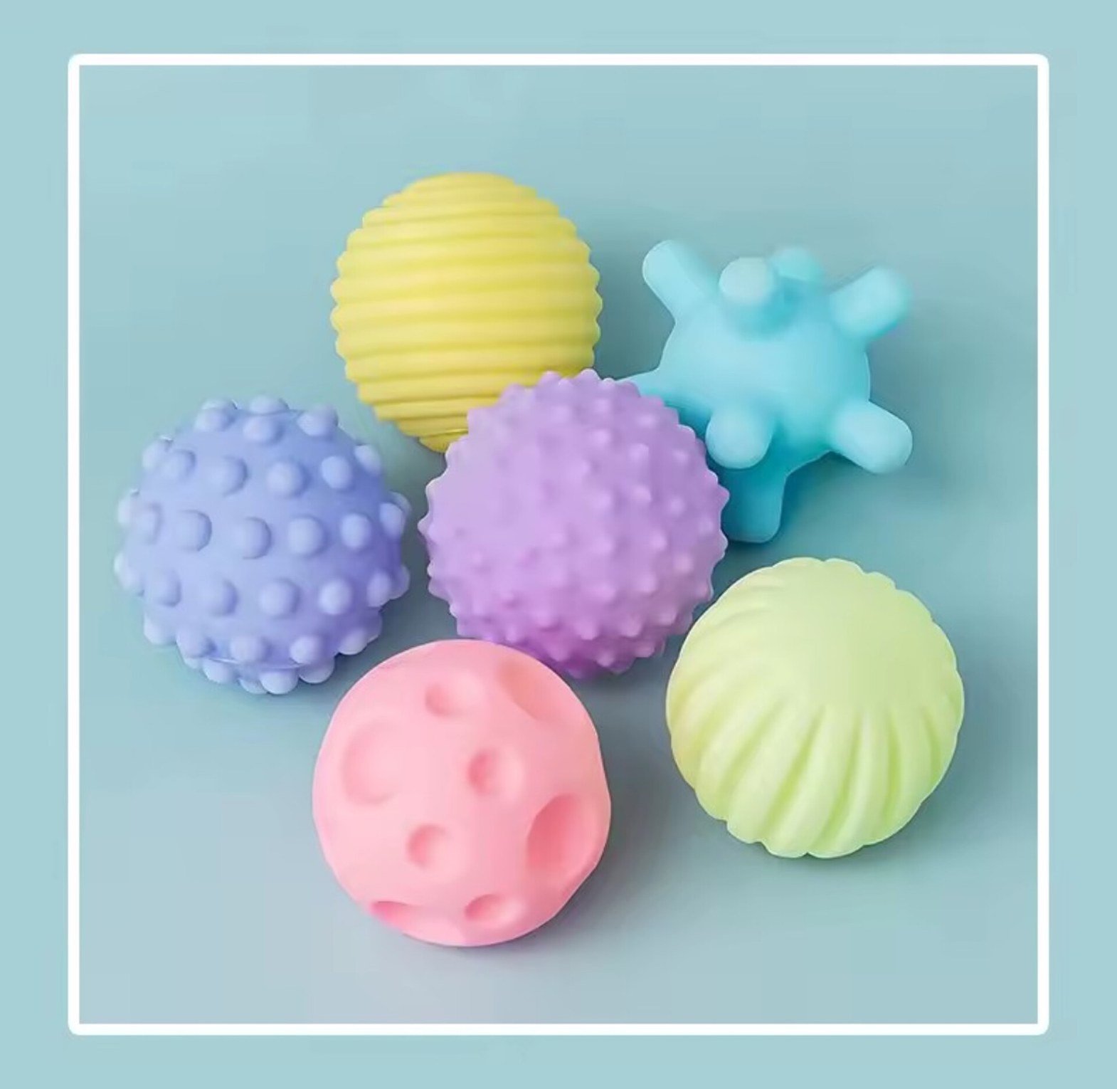 6 Piece Sensory Balls Set image