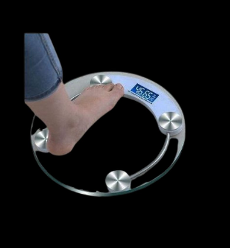 Personal Weighing Scale. Digital Weighing/ Bathroom/ Personal/ Human Scale image