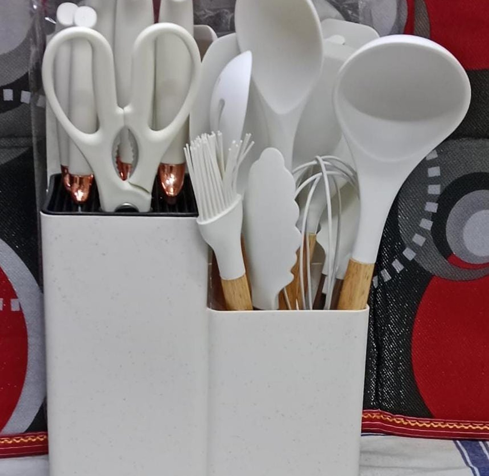 Silicon 19 PCS spoon set image