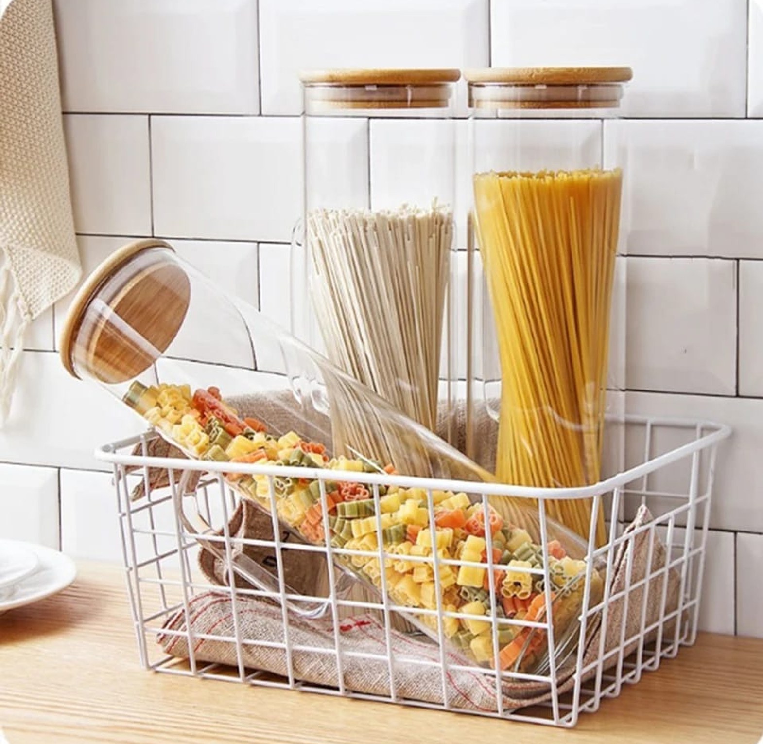 High Borosilicate Glass Sealed Jar Food Storage image