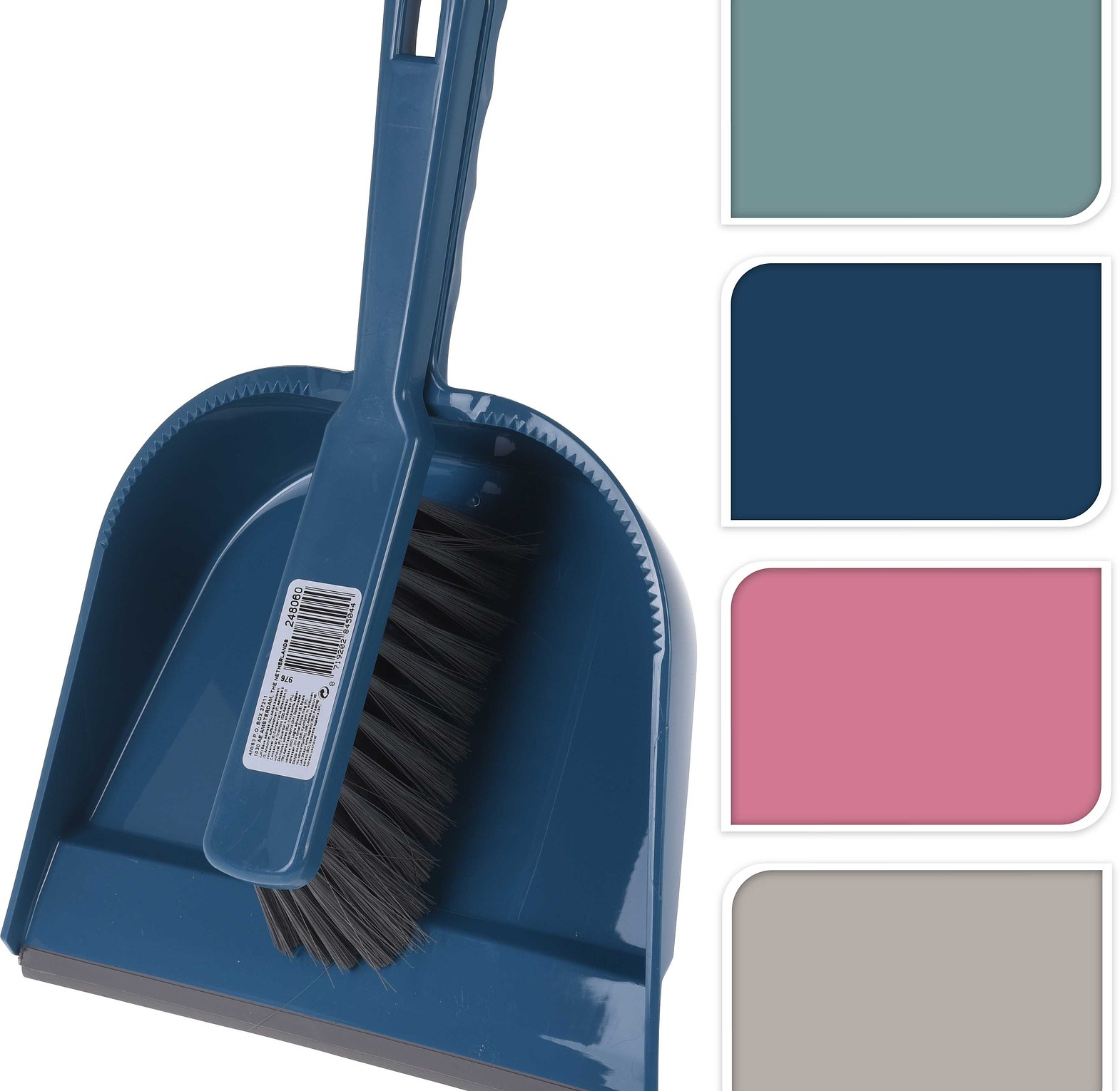 DUSTPAN AND BRUSH 4ASS CL image