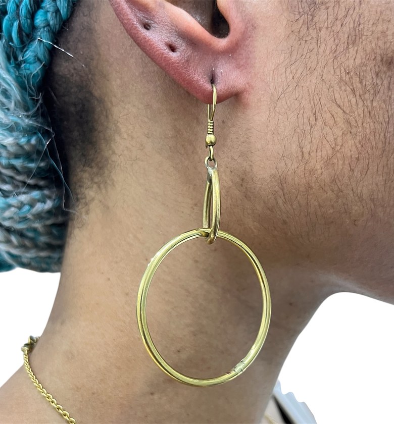 Akua Brass Earrings  image