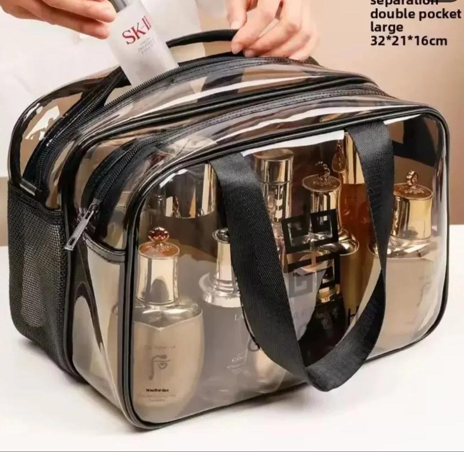Travel Portable Cosmetic Bag image