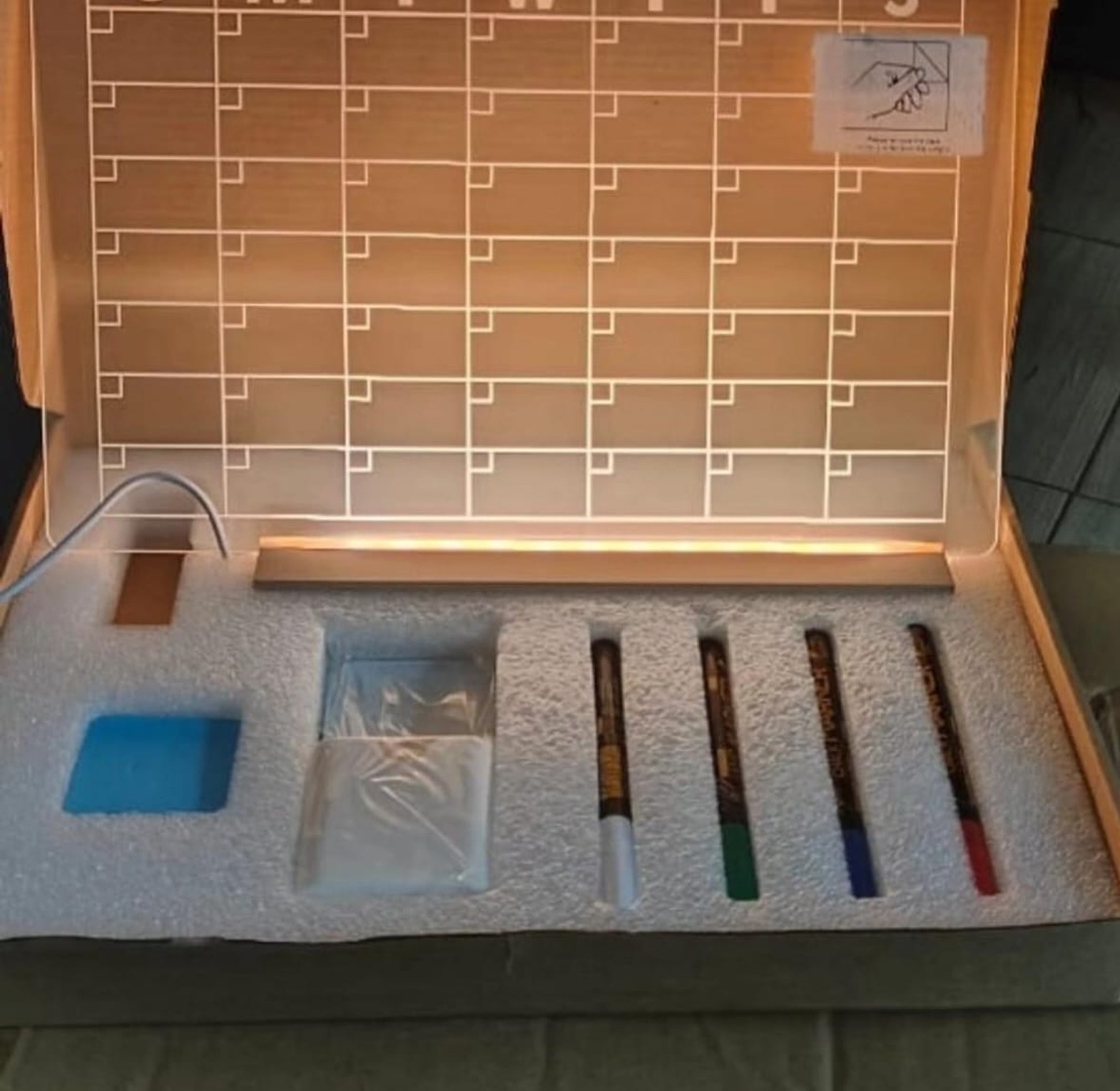 33 by 23cm Office/Home desktop planner image