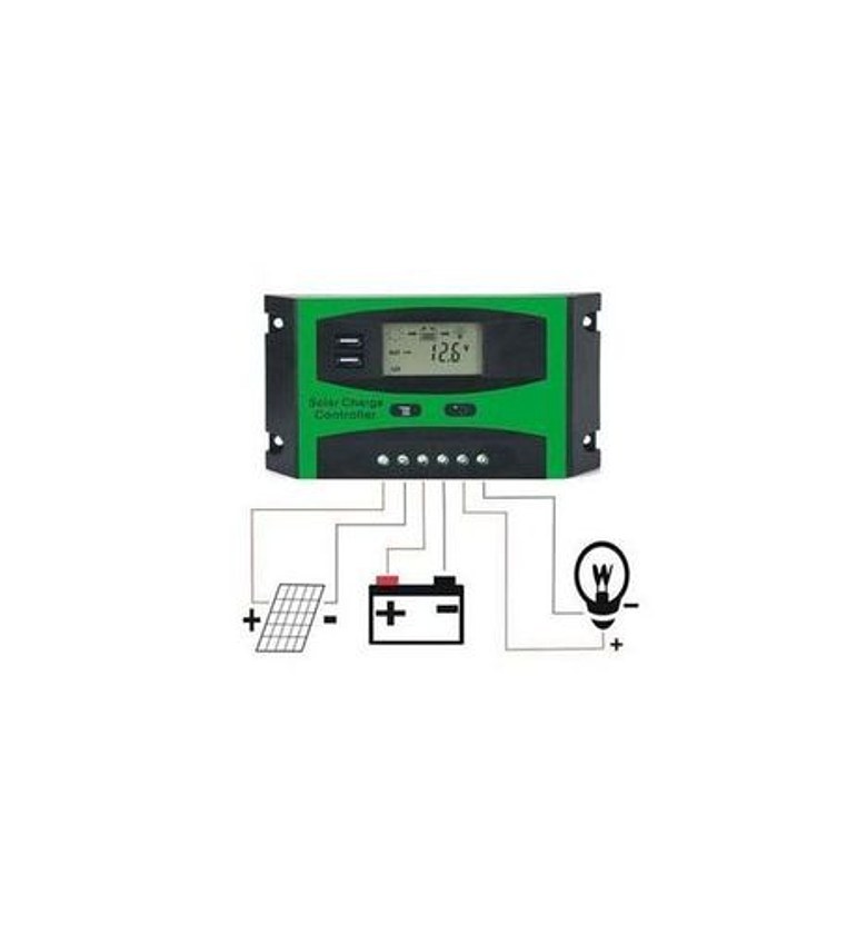 10A solar controller image