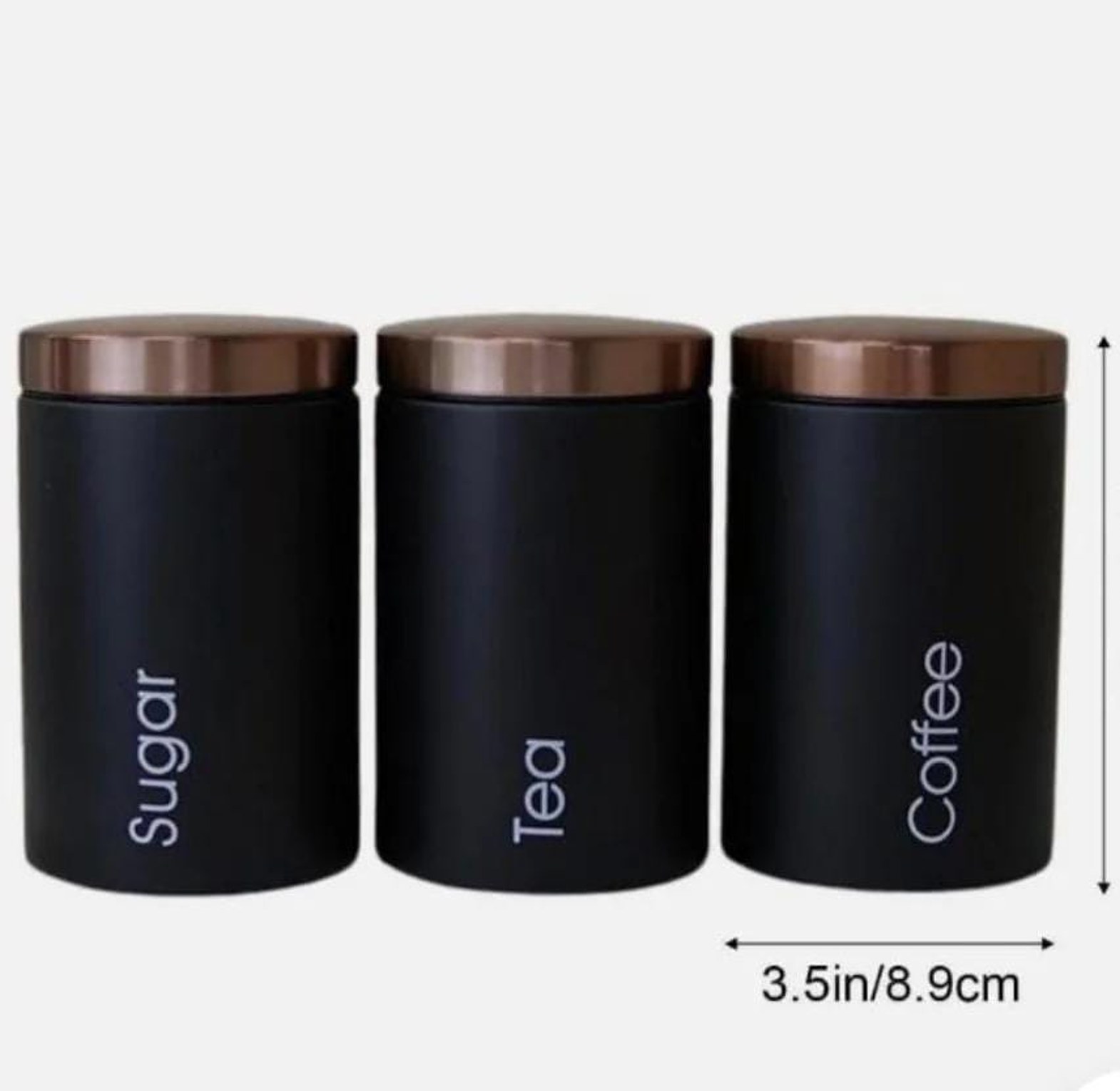 3 pcs alloy canister alloy image