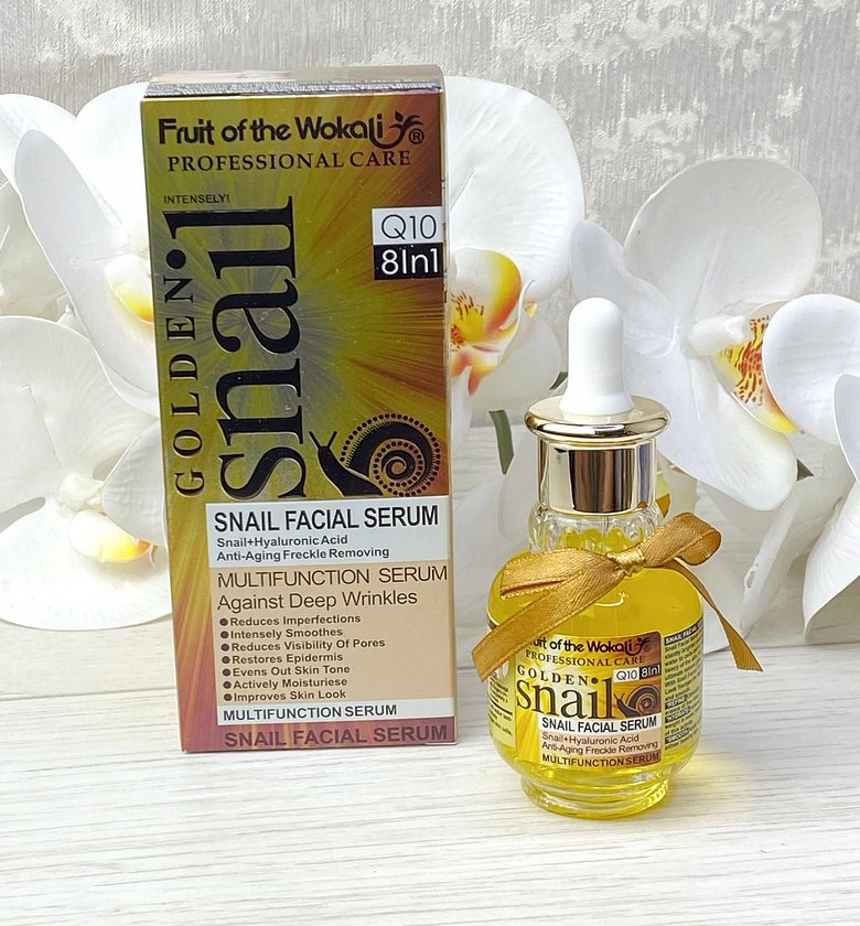 Fruit of wokali Snail facial serum  image