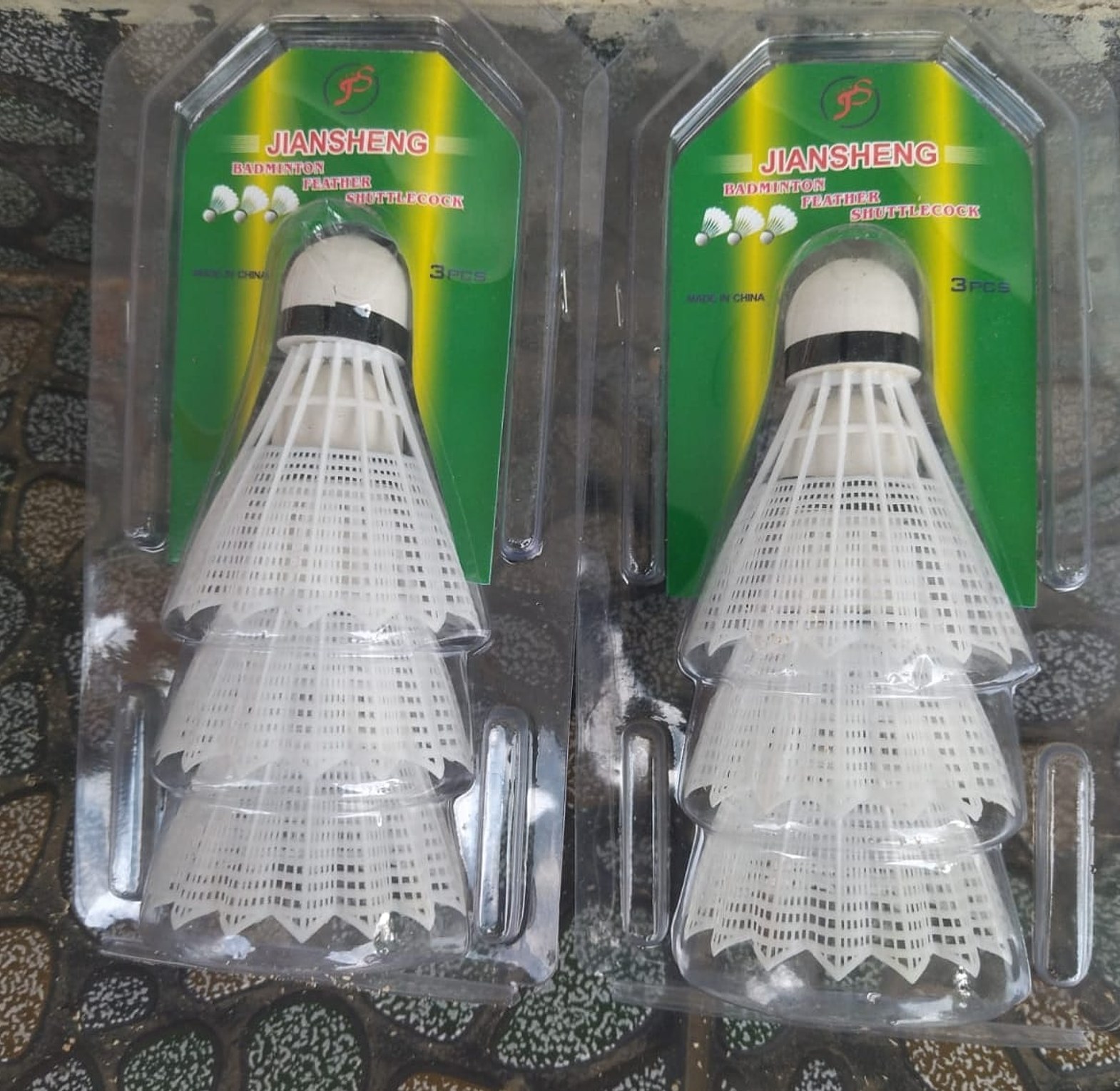 3PCS BADMINTON SHUTTLE COCk image